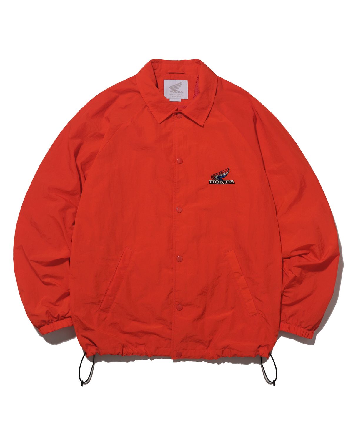 핍스 모터사이클(PHYPS MOTORCYCLE) [Archive line] Wing logo Coach Jacket_Red