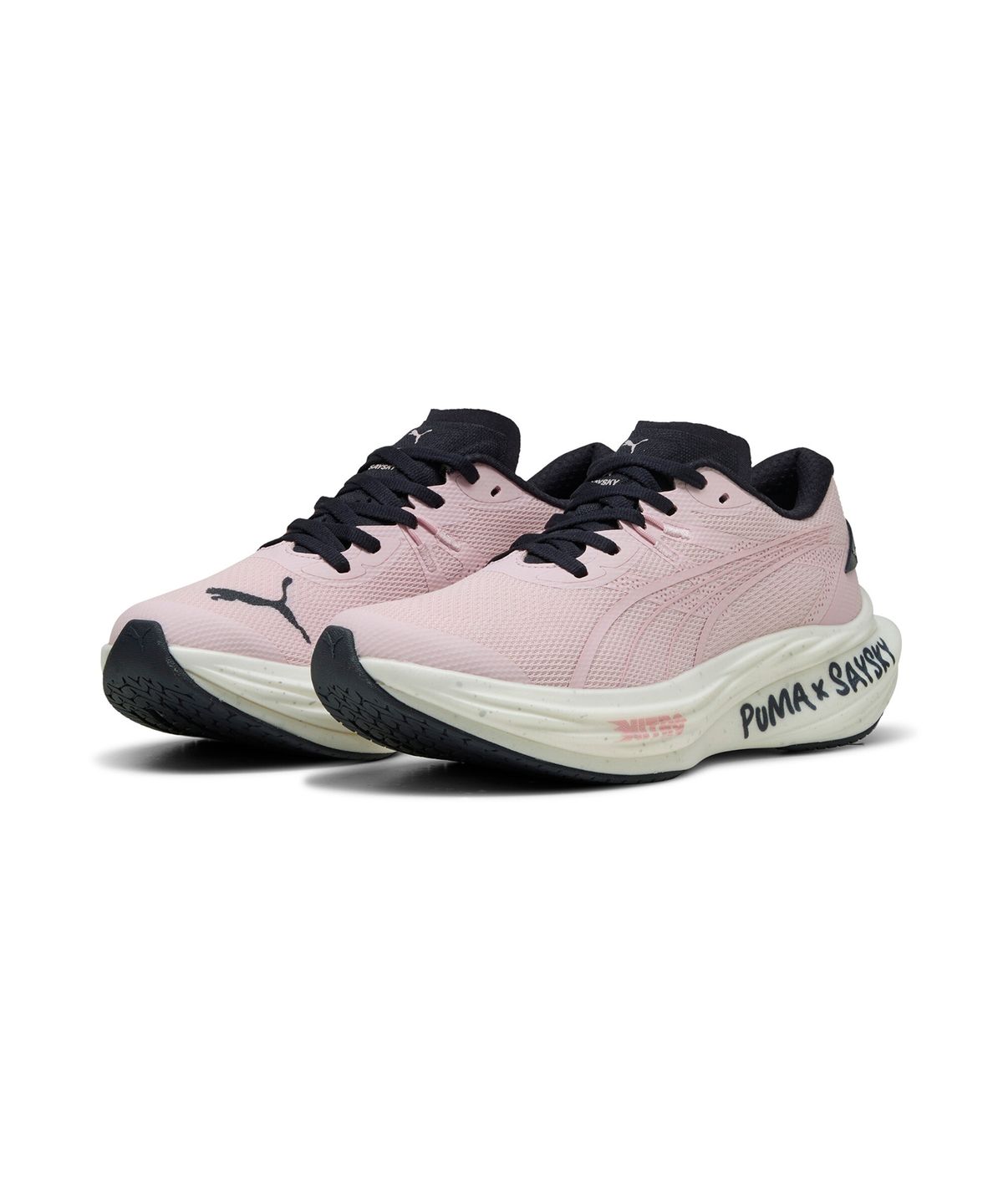 푸마(PUMA) 디비에이트 나이트로 3 세이스카이 우먼스 - 로즈모브:뉴네이비 / 311059-01