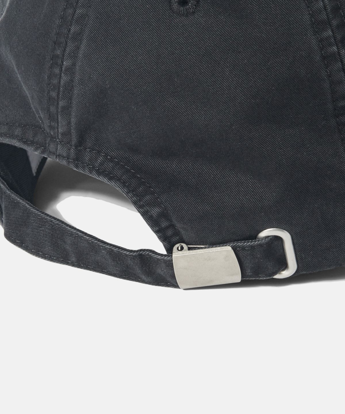 에스피오나지(ESPIONAGE) Cotton Vintage Cap Black