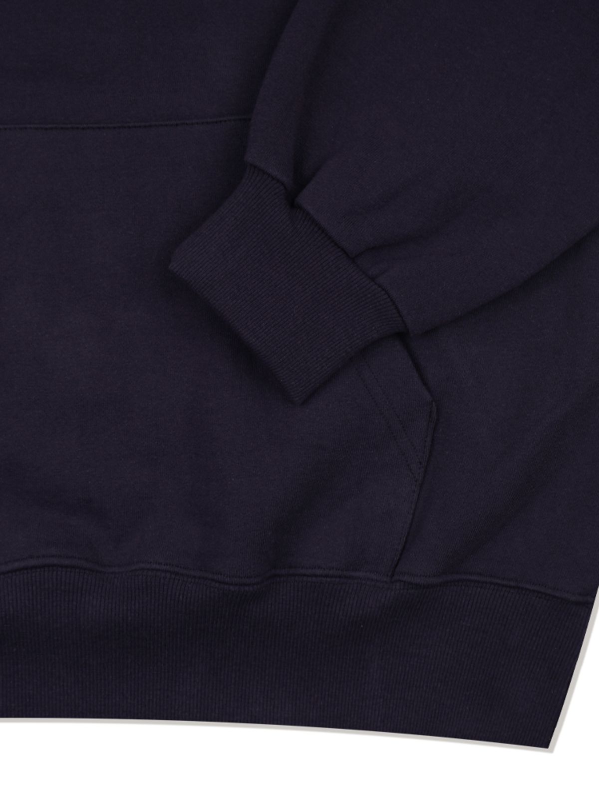 라 메종 스튜디오(LA MAISON STUDIO) UNISEX 빈티지 로고 자수 후디 네이비(FCF1TS326M)