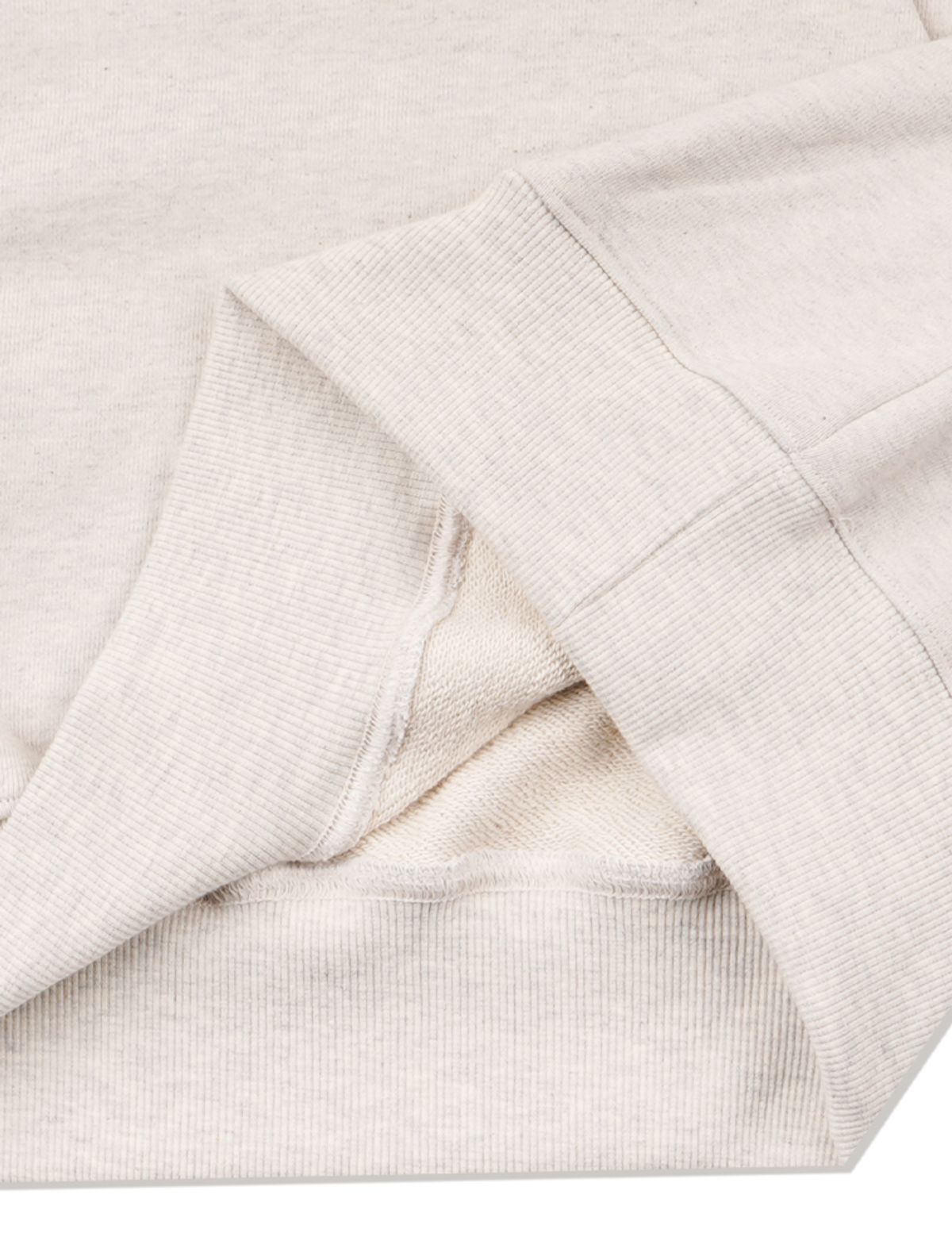 라 메종 스튜디오(LA MAISON STUDIO) UNISEX 빈티지 로고 자수 후디 오트밀(FCF1TS326M)