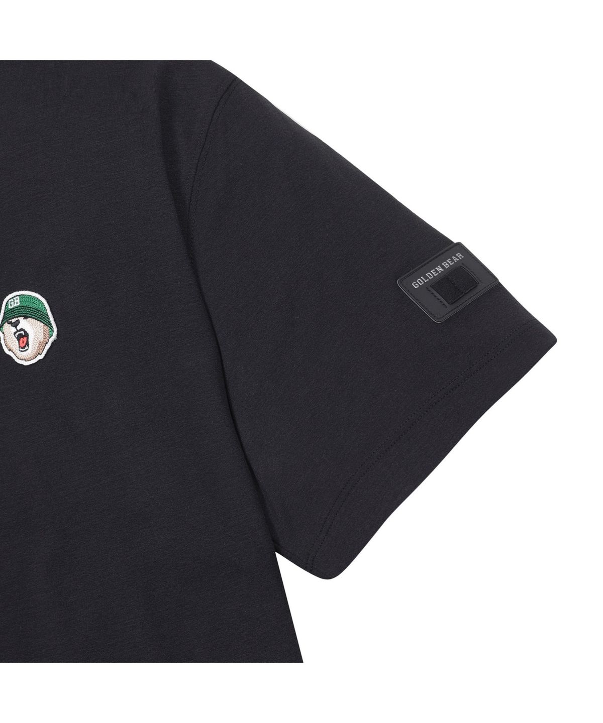 골든베어(GOLDEN BEAR) (UNI) SORONA Printed Back T-shirt_G4TAM25365BKX