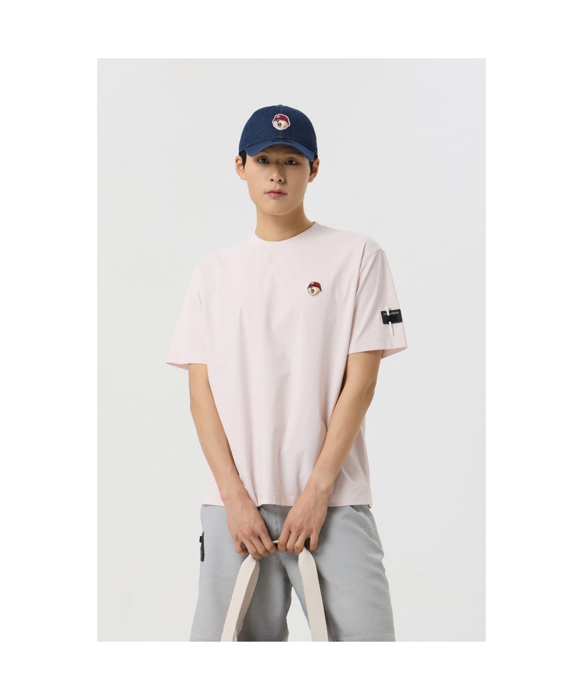 골든베어(GOLDEN BEAR) (UNI) SORONA Printed Back T-shirt_G4TAM25365PIX