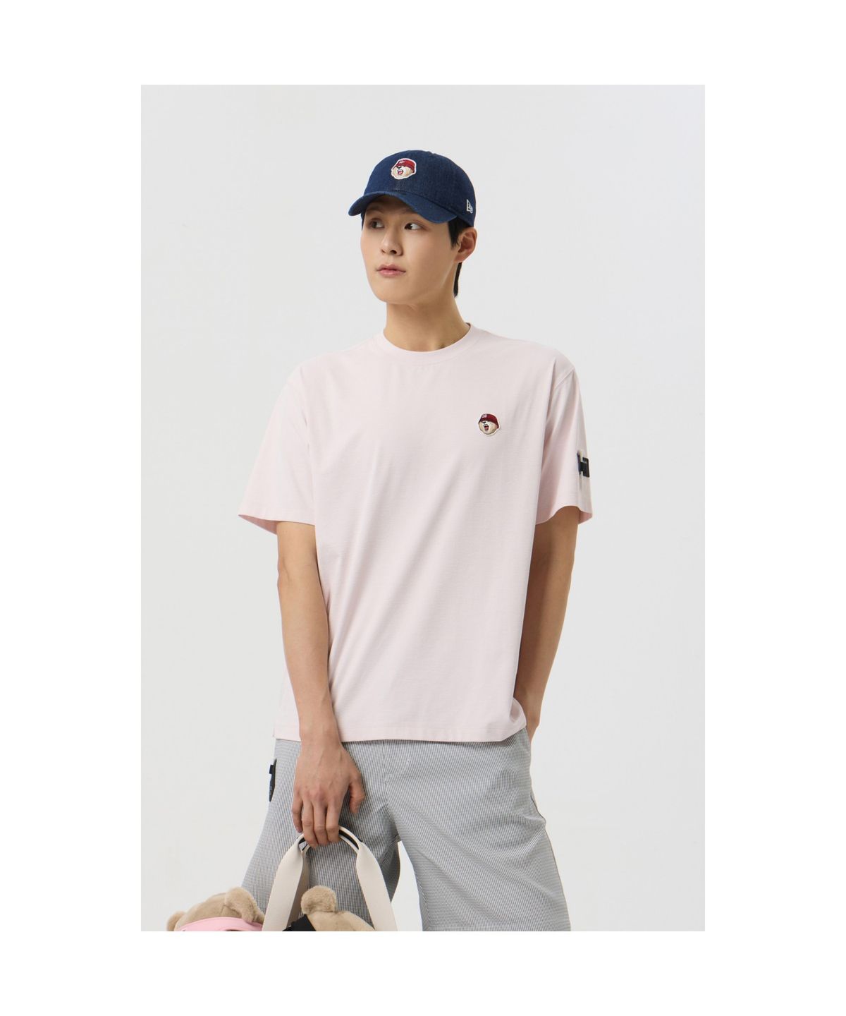 골든베어(GOLDEN BEAR) (UNI) SORONA Printed Back T-shirt_G4TAM25365PIX