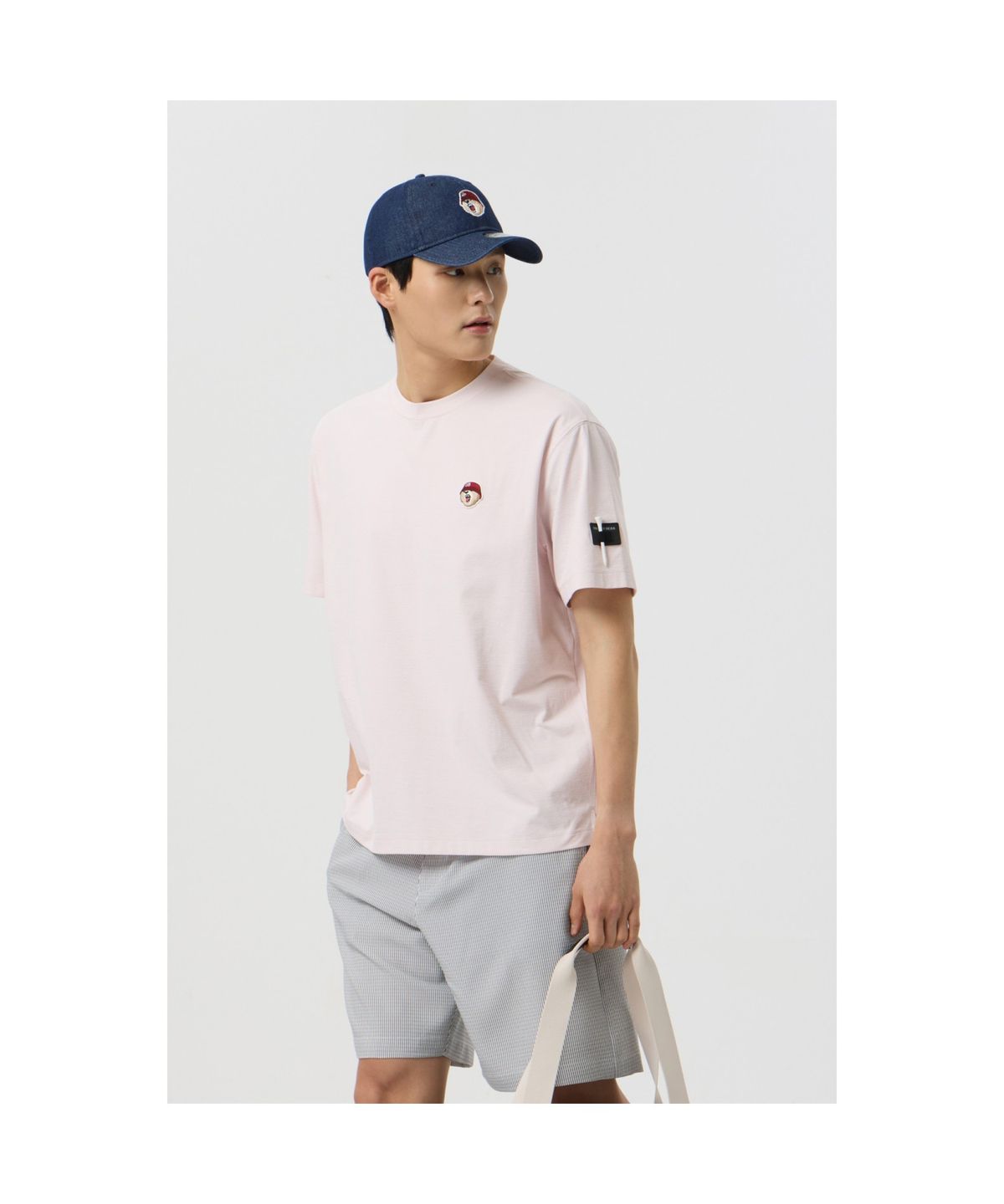 골든베어(GOLDEN BEAR) (UNI) SORONA Printed Back T-shirt_G4TAM25365PIX
