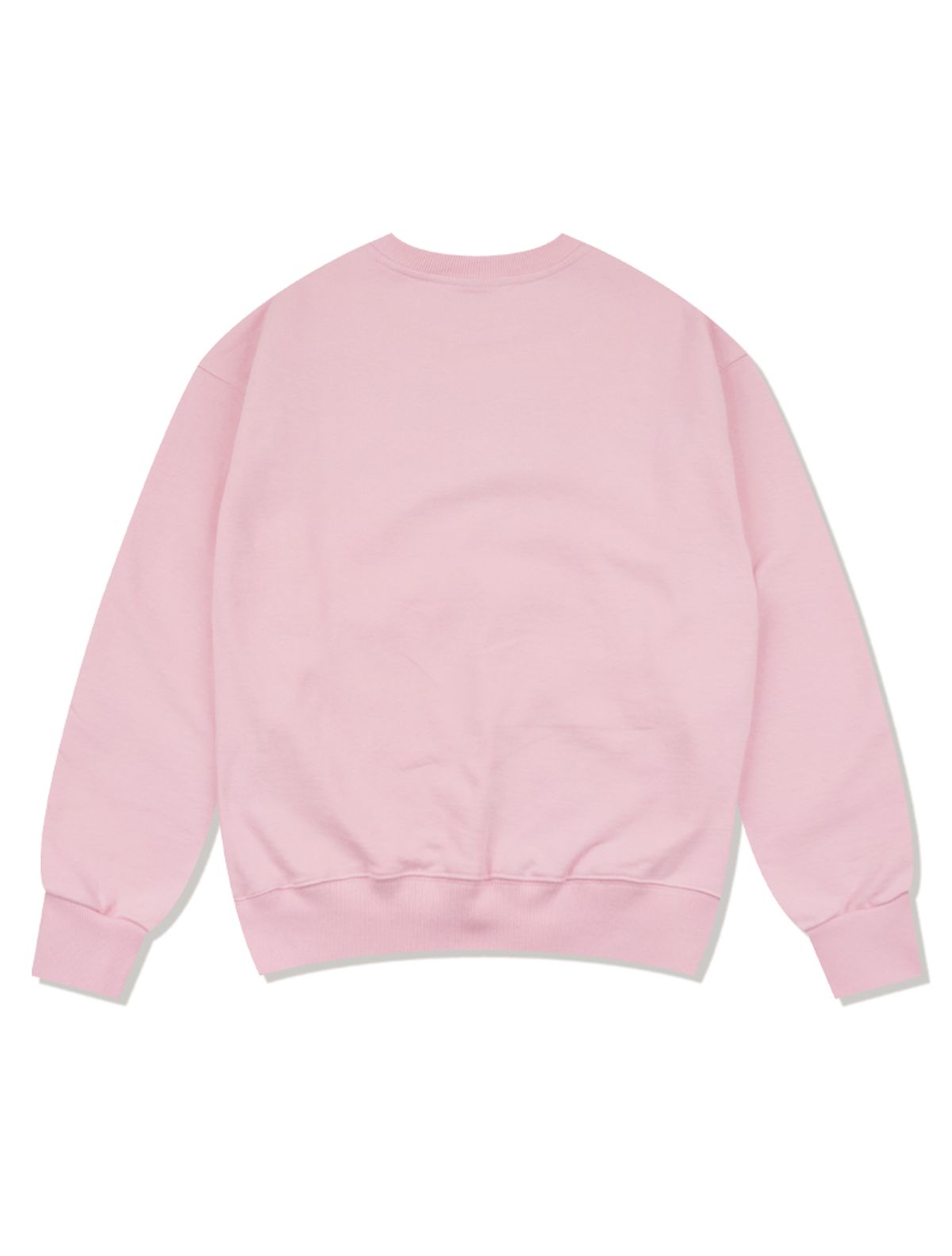 라 메종 스튜디오(LA MAISON STUDIO) UNISEX 로즈 엠보 블러 레귤러핏 맨투맨 핑크(FCF1TS328M)