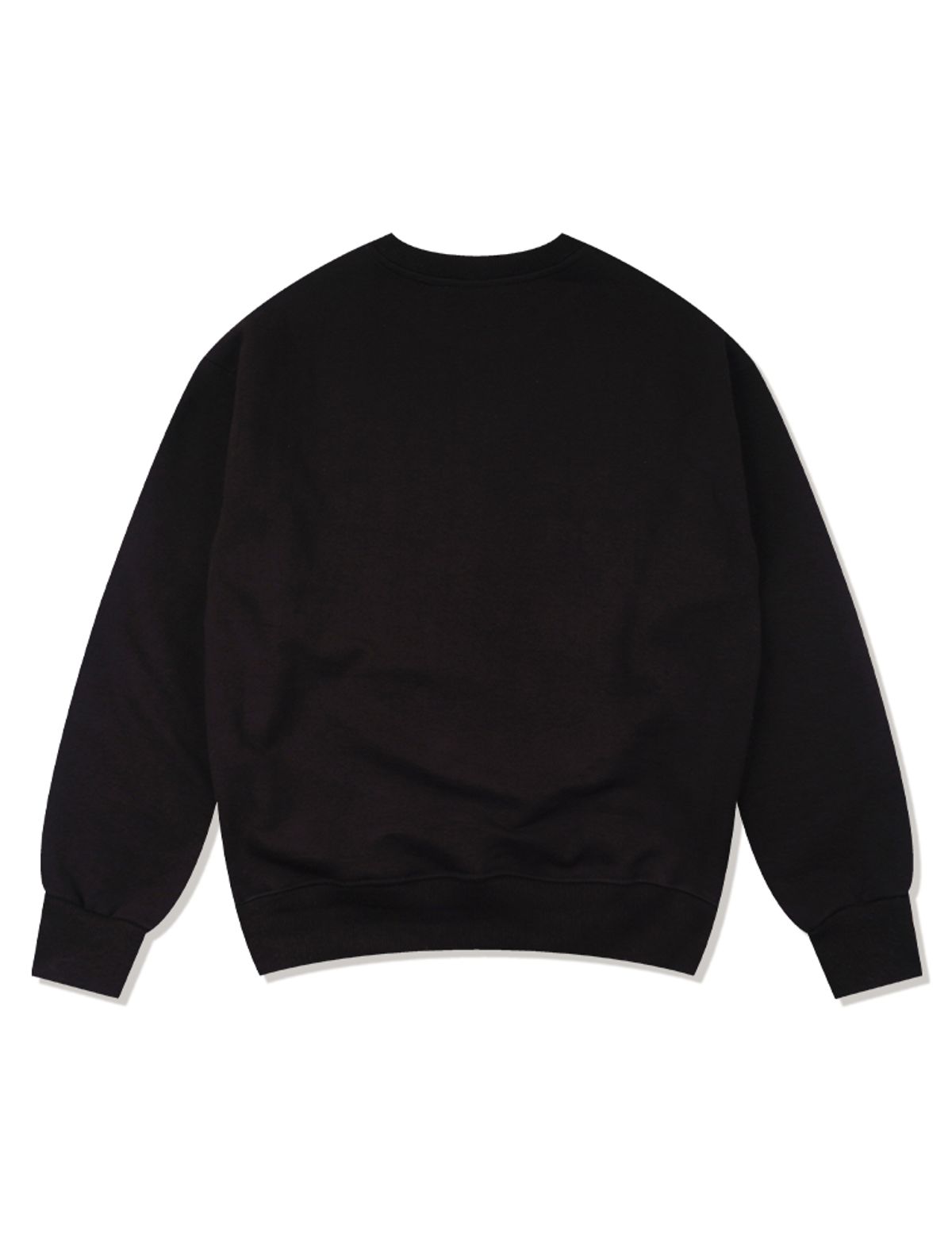 라 메종 스튜디오(LA MAISON STUDIO) UNISEX 로즈 엠보 블러 레귤러핏 맨투맨 블랙(FCF1TS328M)