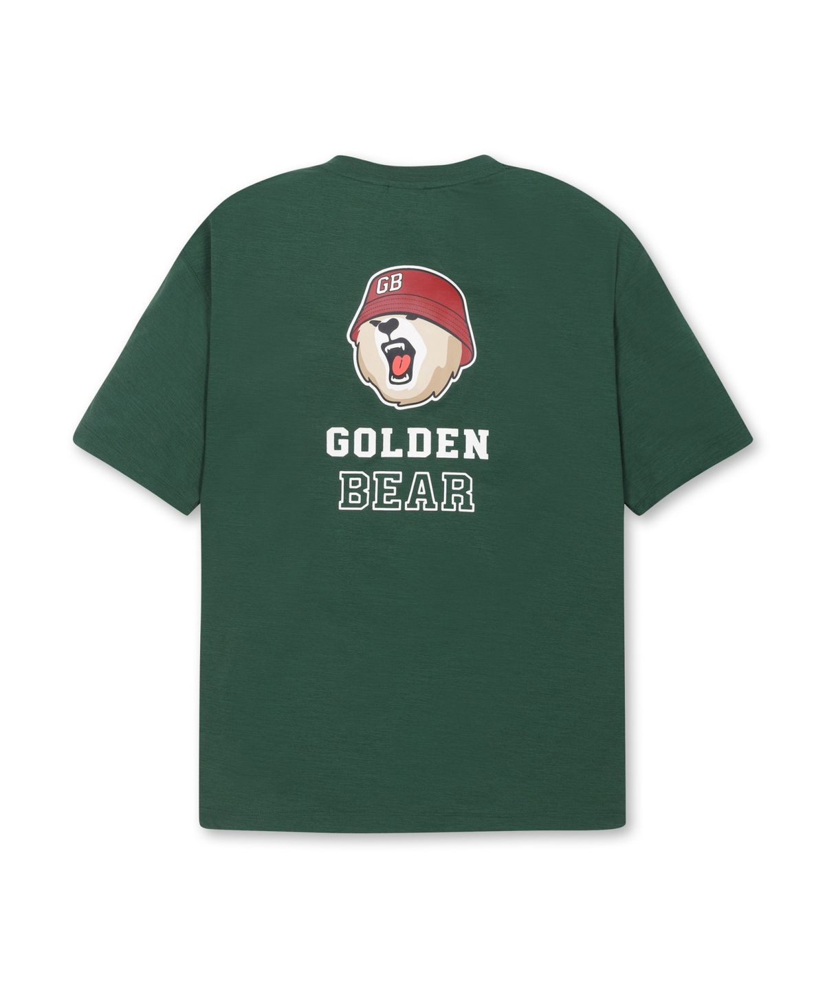 골든베어(GOLDEN BEAR) (UNI) SORONA Printed Back T-shirt_G4TAM25365GRX