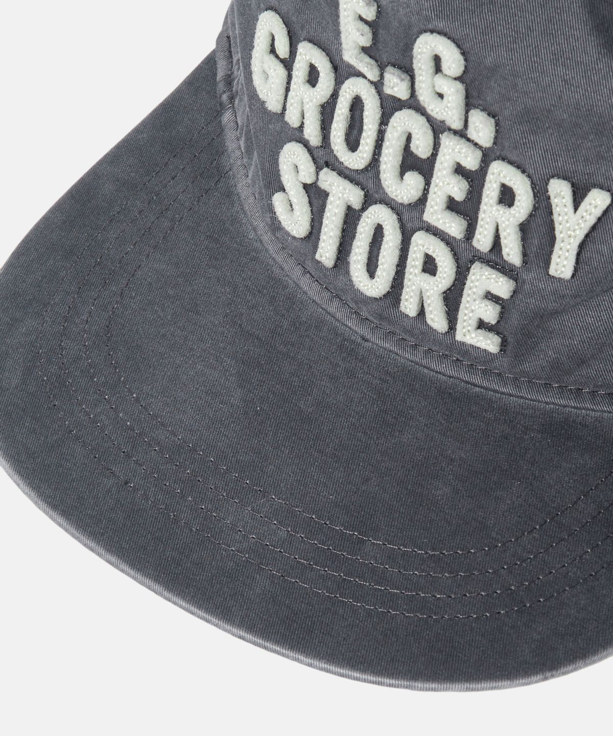 에스피오나지(ESPIONAGE) Grocery 5Panel Vintage Cap Charcoal