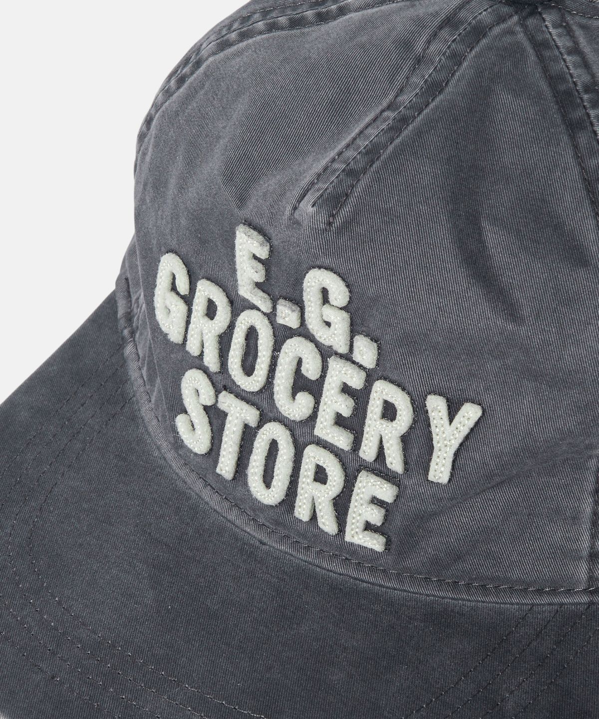 에스피오나지(ESPIONAGE) Grocery 5Panel Vintage Cap Charcoal