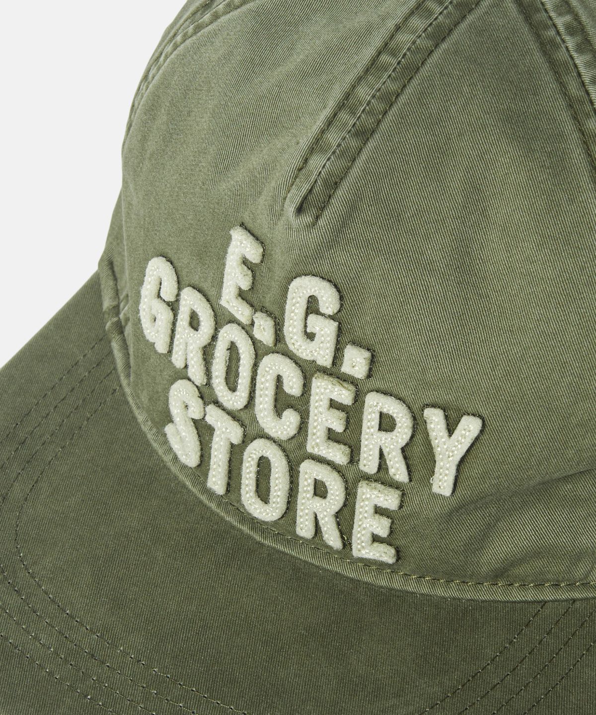 에스피오나지(ESPIONAGE) Grocery 5Panel Vintage Cap Olive