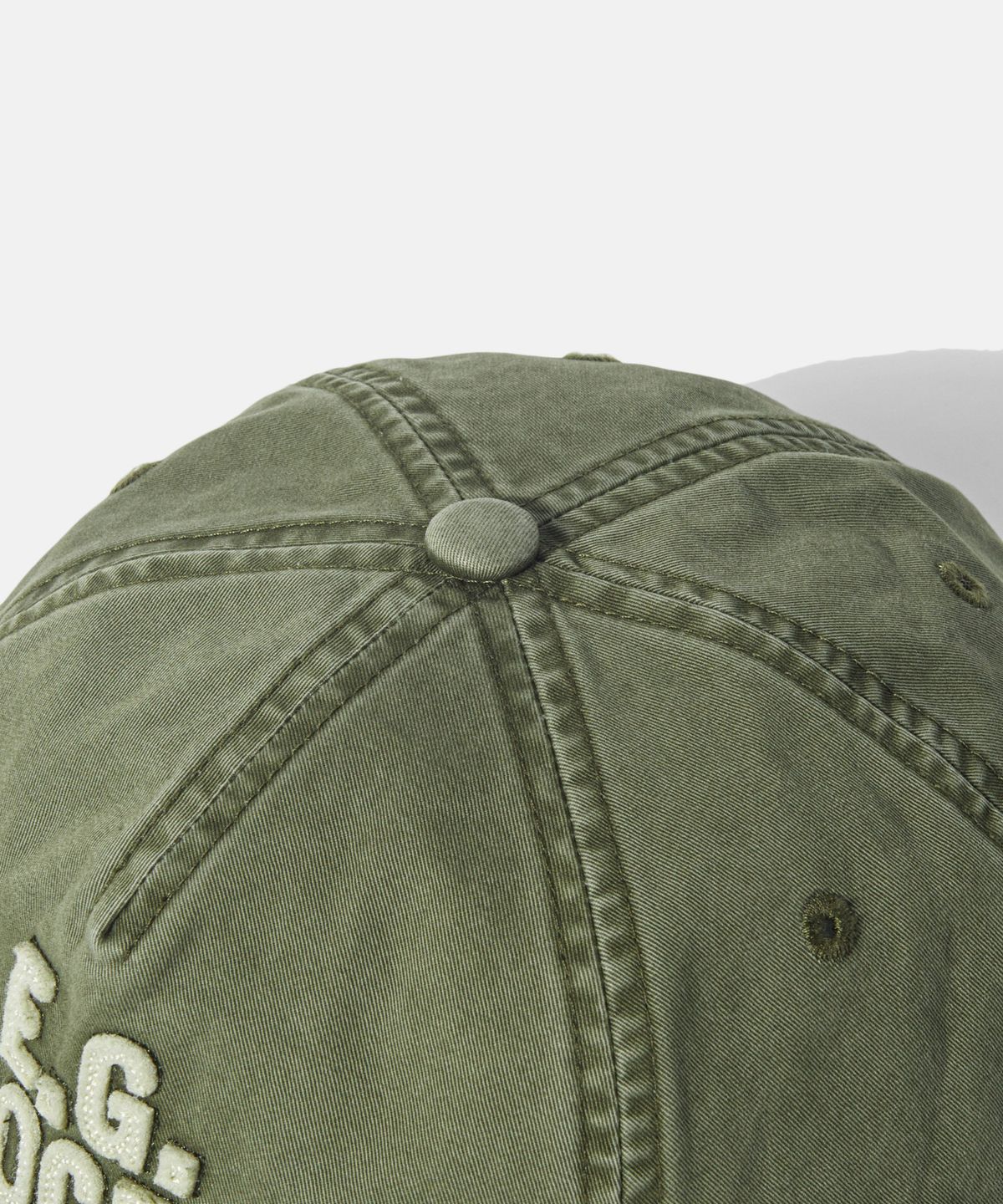 에스피오나지(ESPIONAGE) Grocery 5Panel Vintage Cap Olive