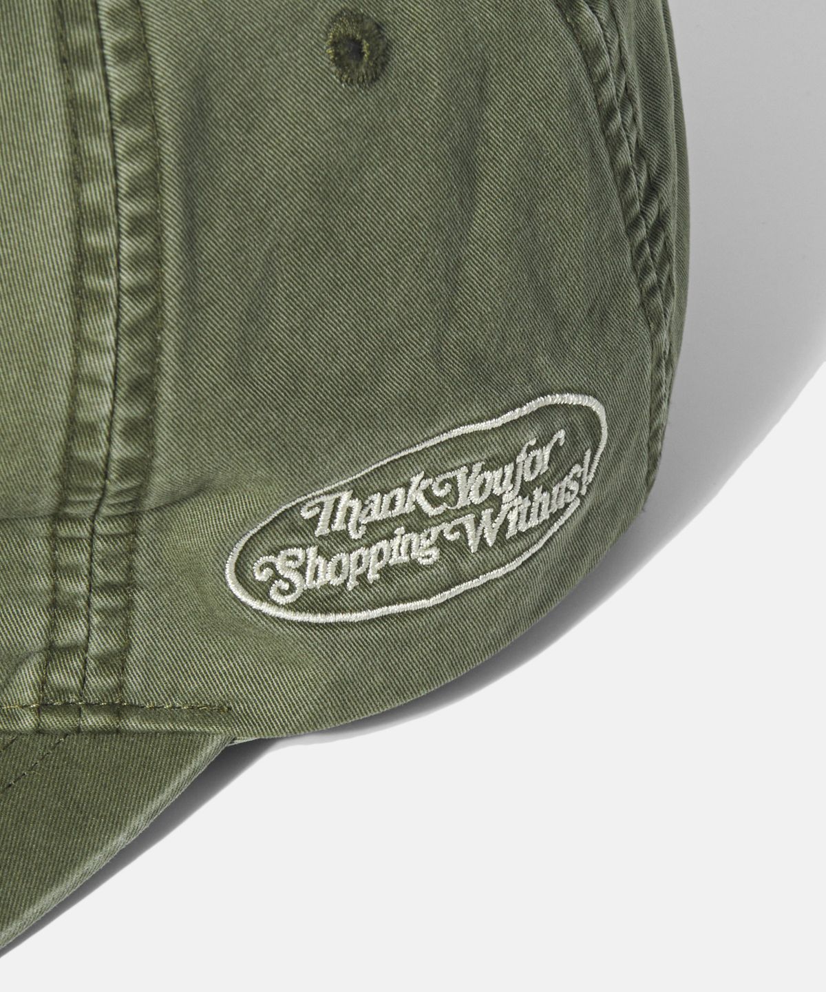 에스피오나지(ESPIONAGE) Grocery 5Panel Vintage Cap Olive