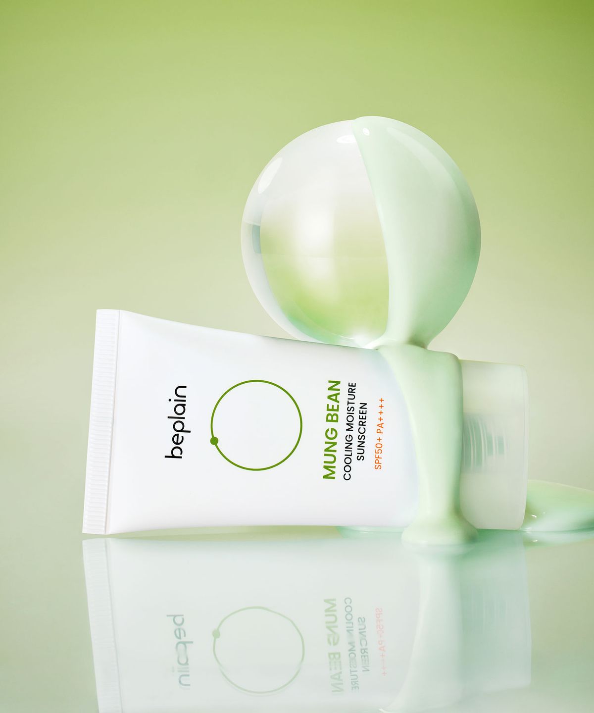 비플레인(BEPLAIN) 녹두 쿨링 수분 선크림 50ml