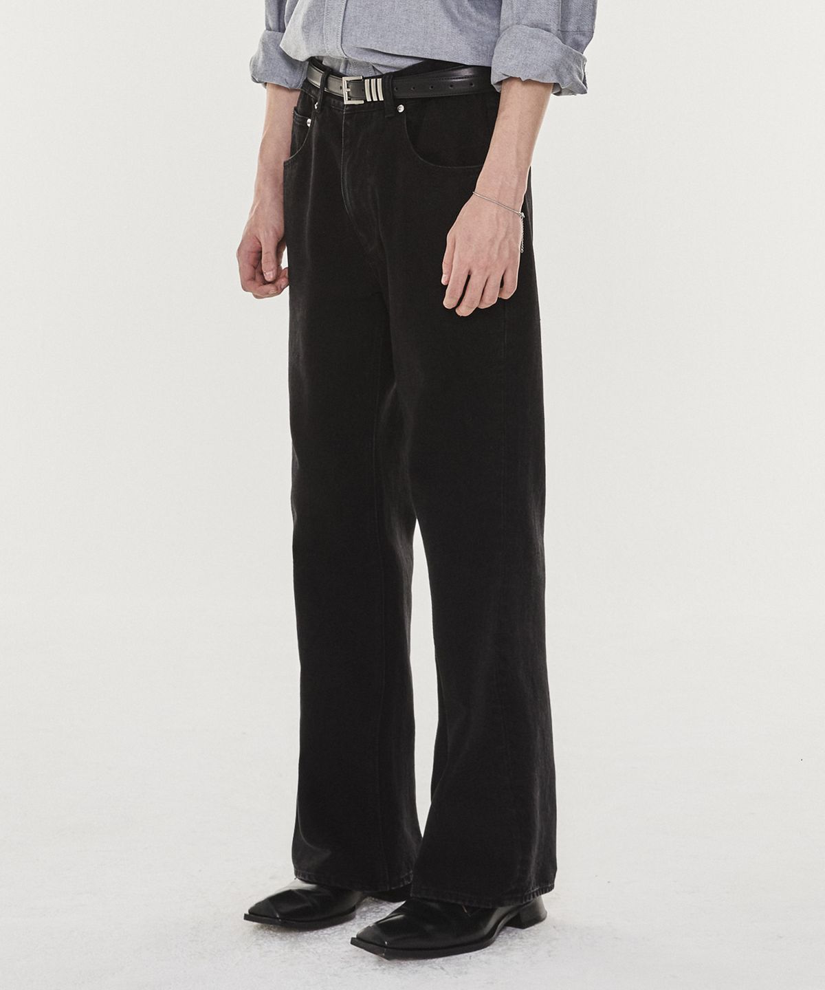 기철(KICHUL) Yk 0709 boot cut (black)
