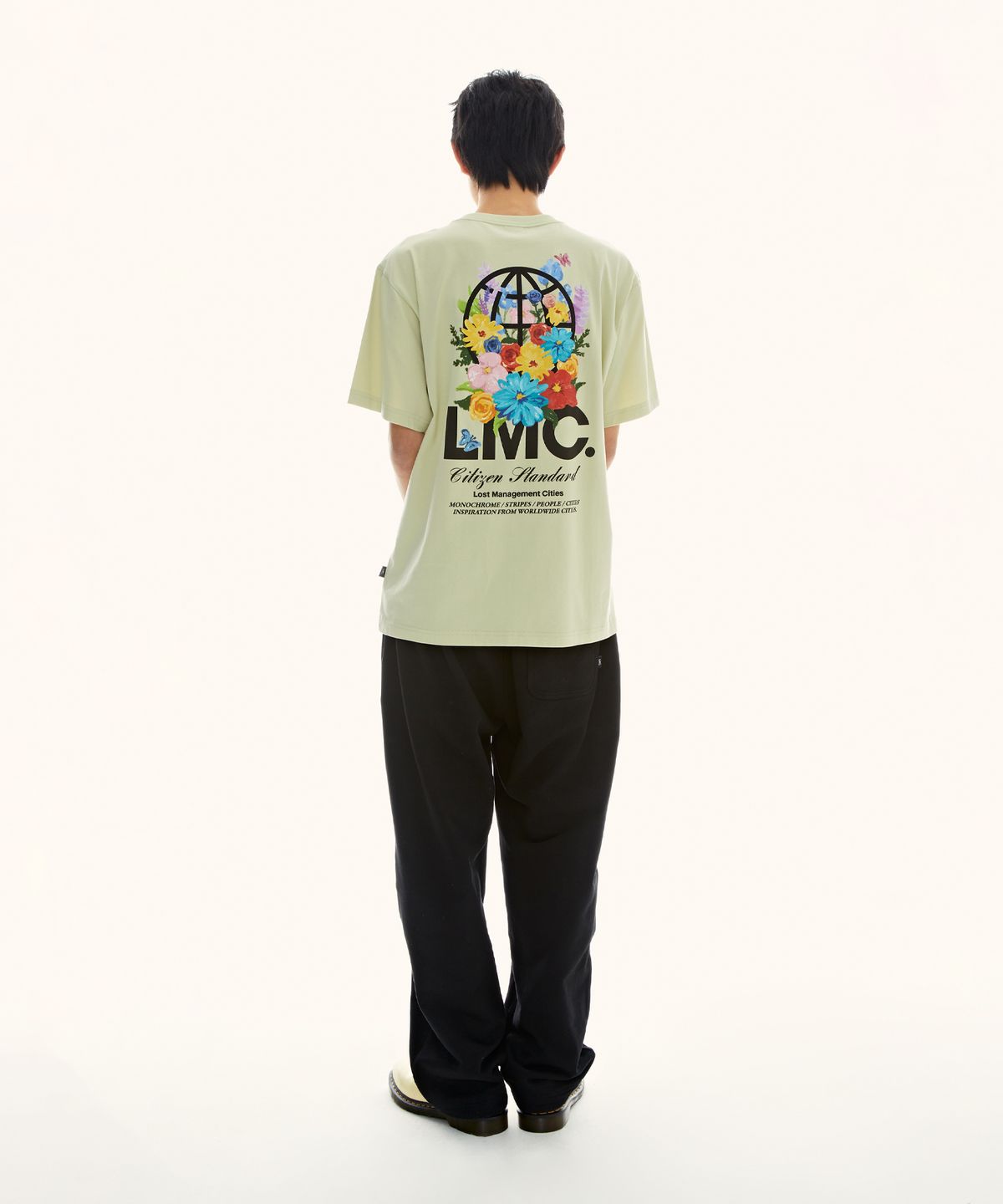엘엠씨(LMC) FLOWER GARDEN TEE lime