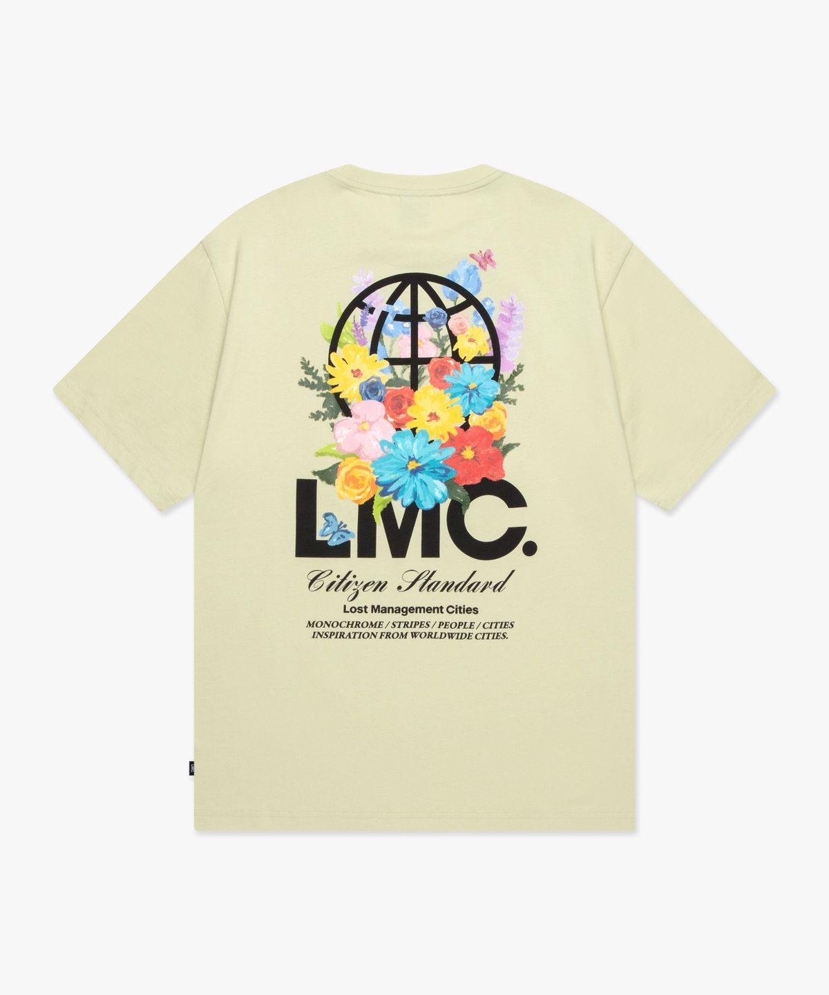 엘엠씨(LMC) FLOWER GARDEN TEE lime