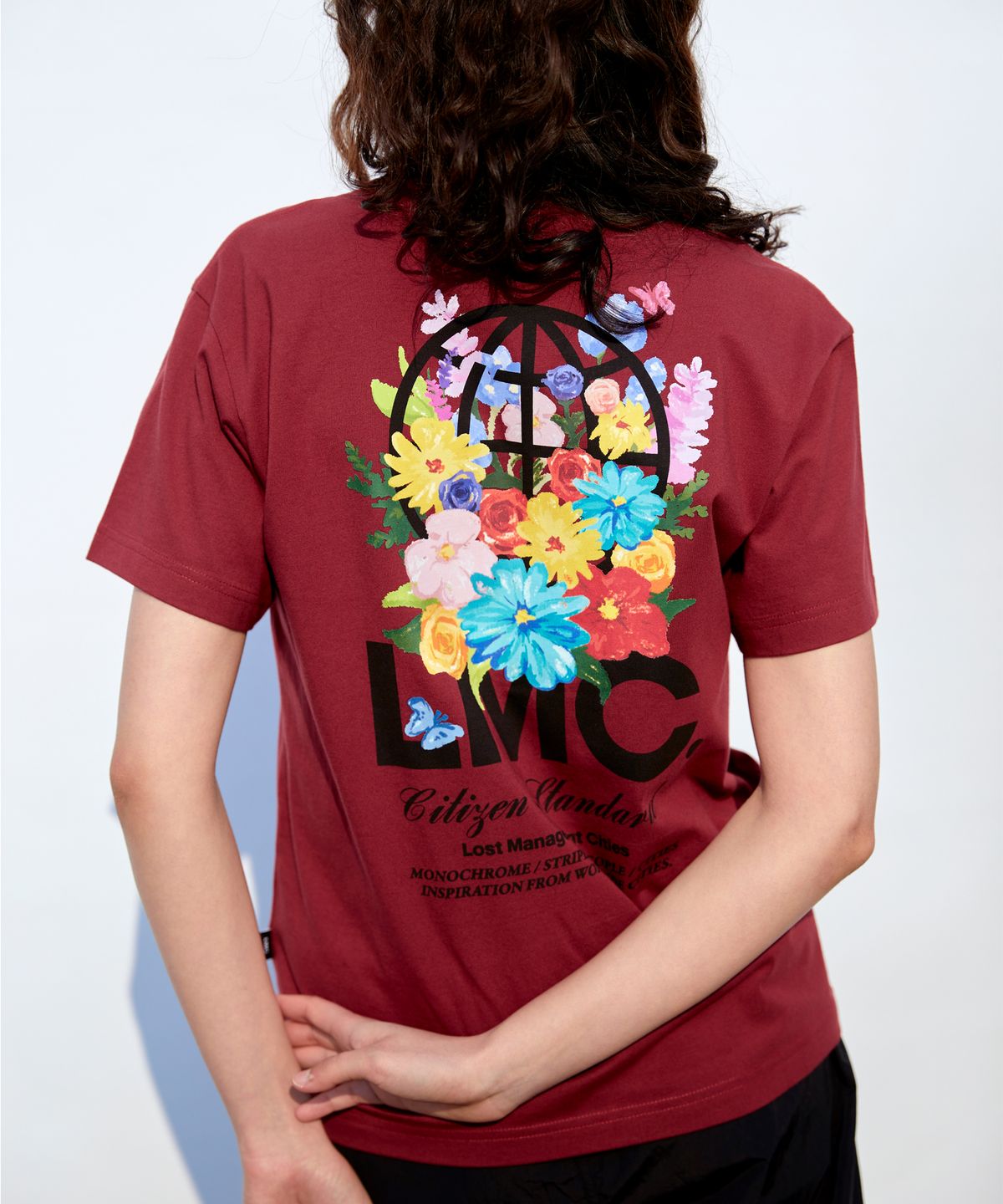 엘엠씨(LMC) FLOWER GARDEN TEE black