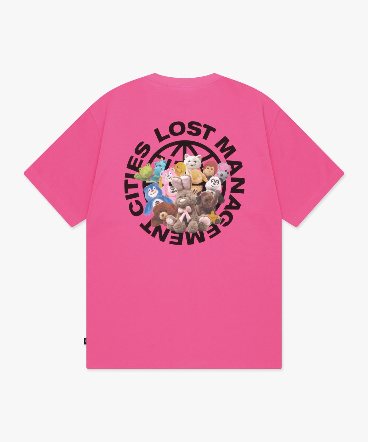 엘엠씨(LMC) DOLL GLOBE TEE hot pink