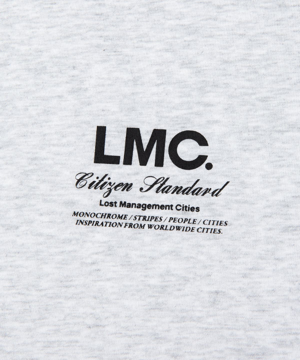 엘엠씨(LMC) FLYING CATS TEE light heather gray