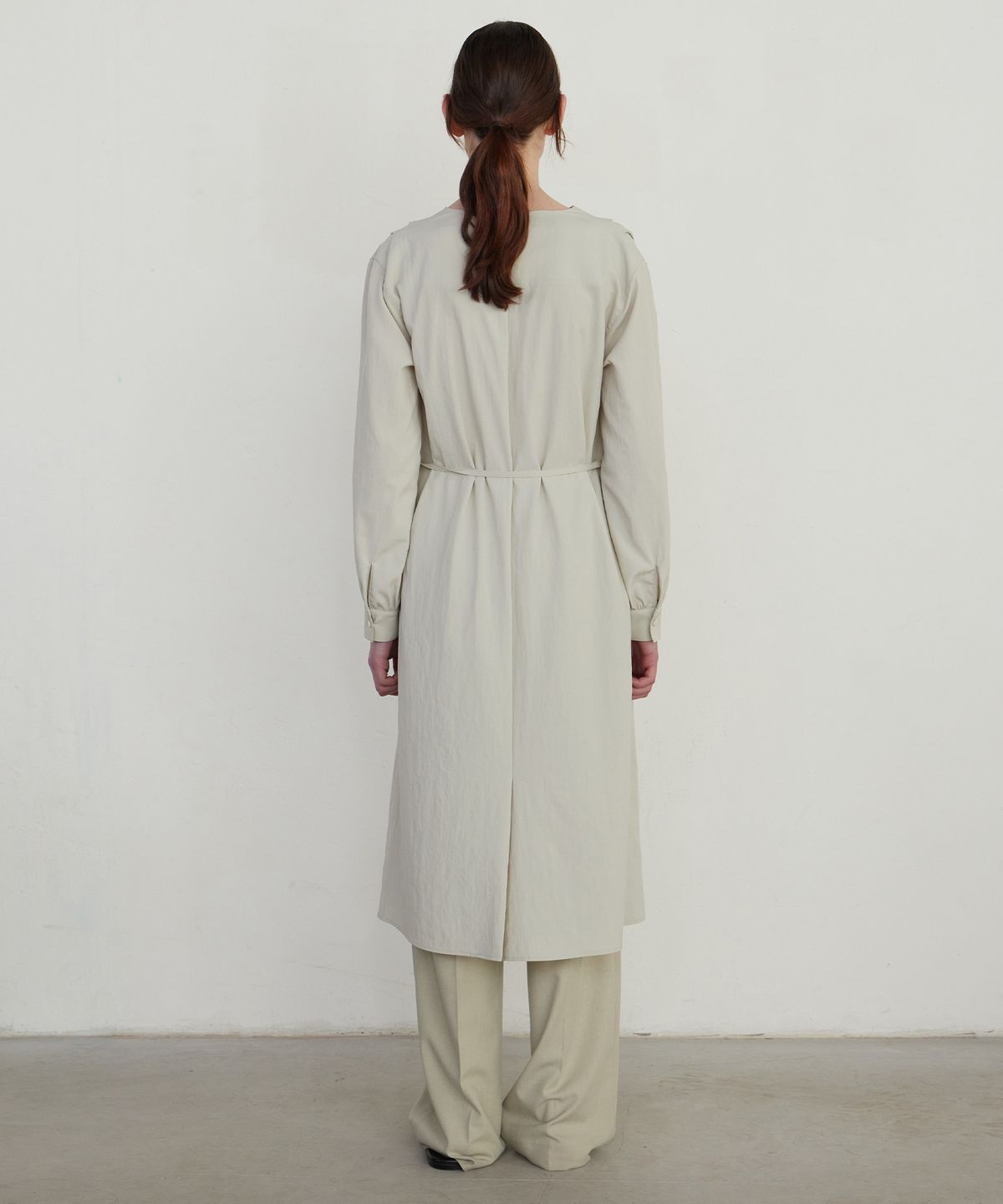 노티아(NOTIA) DRAPE STRAP LONG ONE-PIECE - MINT