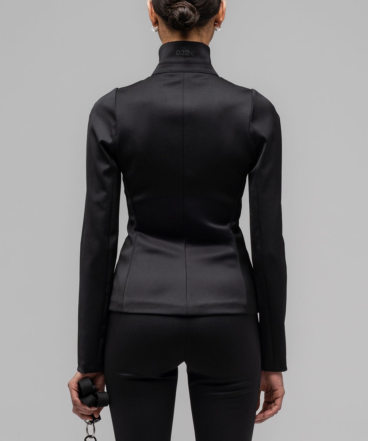 032씨(032C) (W) 가타카 타이트 수트 자켓 블랙 GATTACA TIGHT SUIT JACKET BLACK