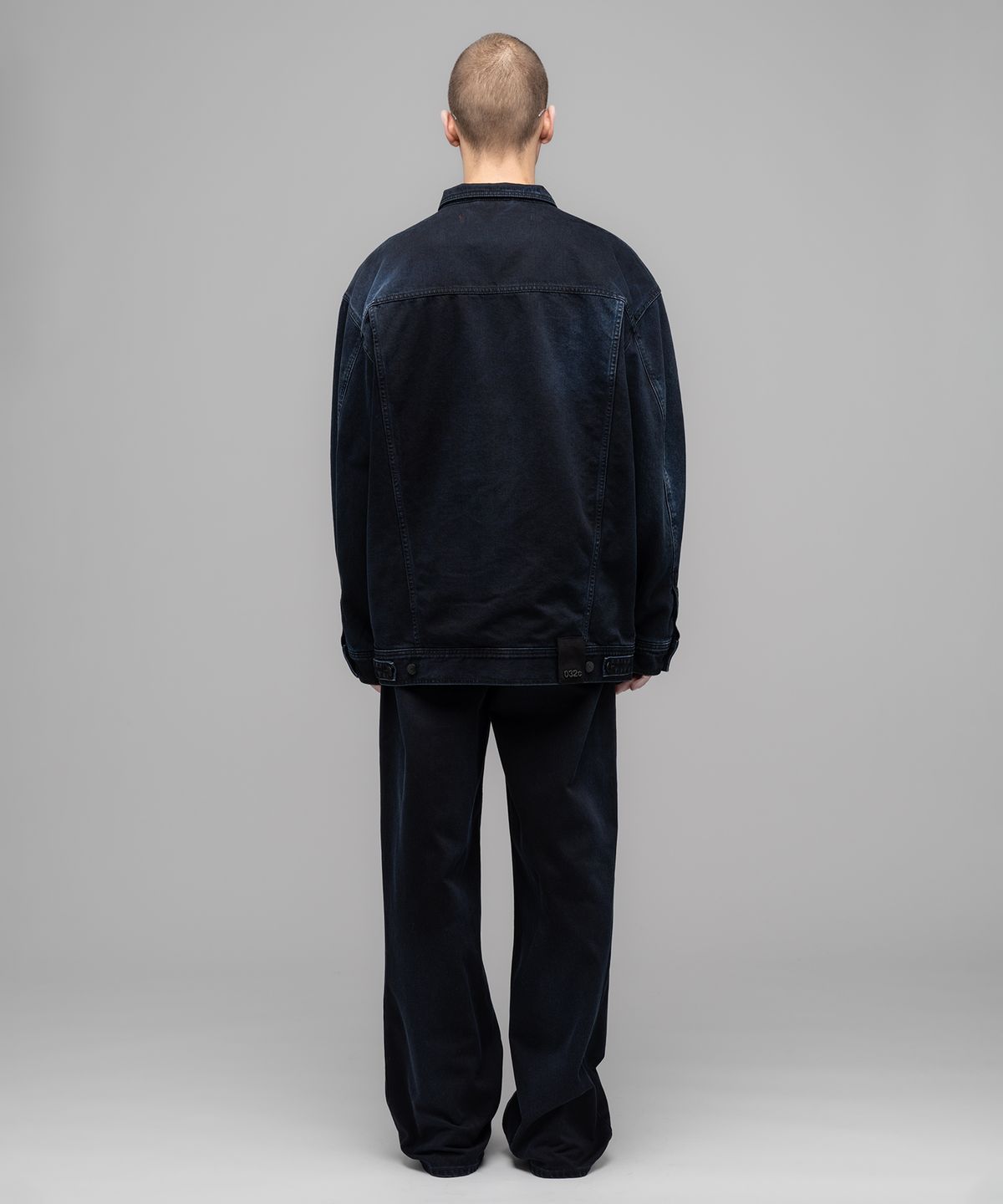 032씨(032C) (M) 고야 데님 자켓 워시드 다크 블루 GOYA DENIM JACKET WASHED DARK BLUE