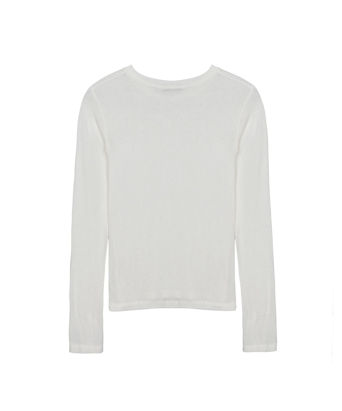닉앤니콜(NICK&NICOLE) [ESSENTIAL] MINIMAL ROUND SLEEVE TOP_IVORY