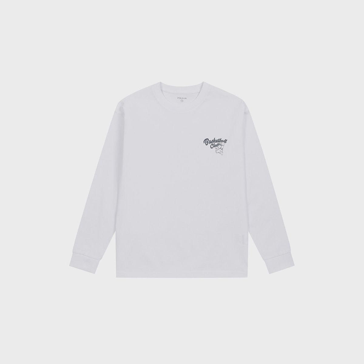 폴햄키즈(POLHAM KIDS) 공용) 폴키베어 플레이티드져지 긴팔티_PKF2TS3830