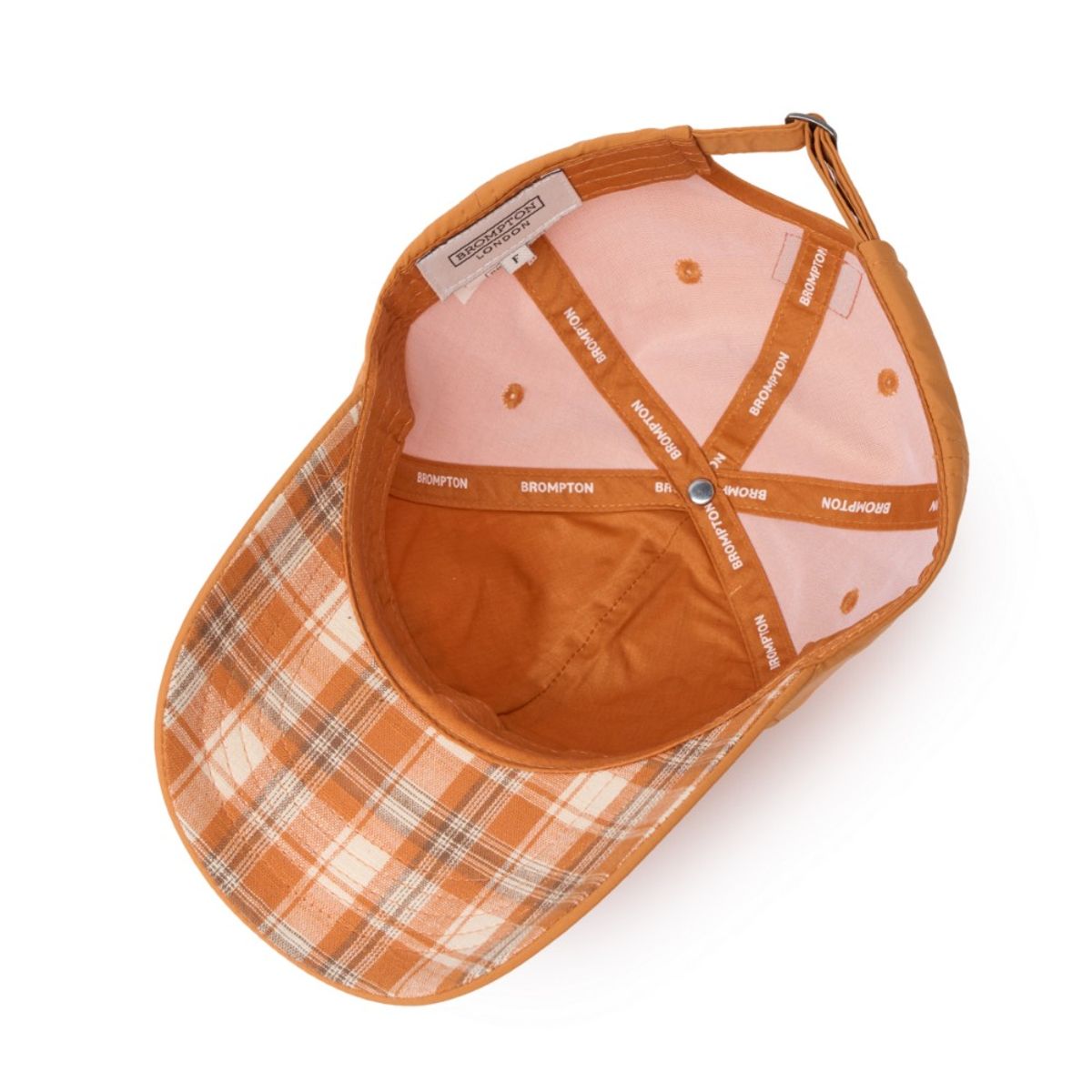 브롬톤 런던(BROMPTON LONDON) BROMPTON LOGO BALL CAP - L/ORANGE (P255AHA401)