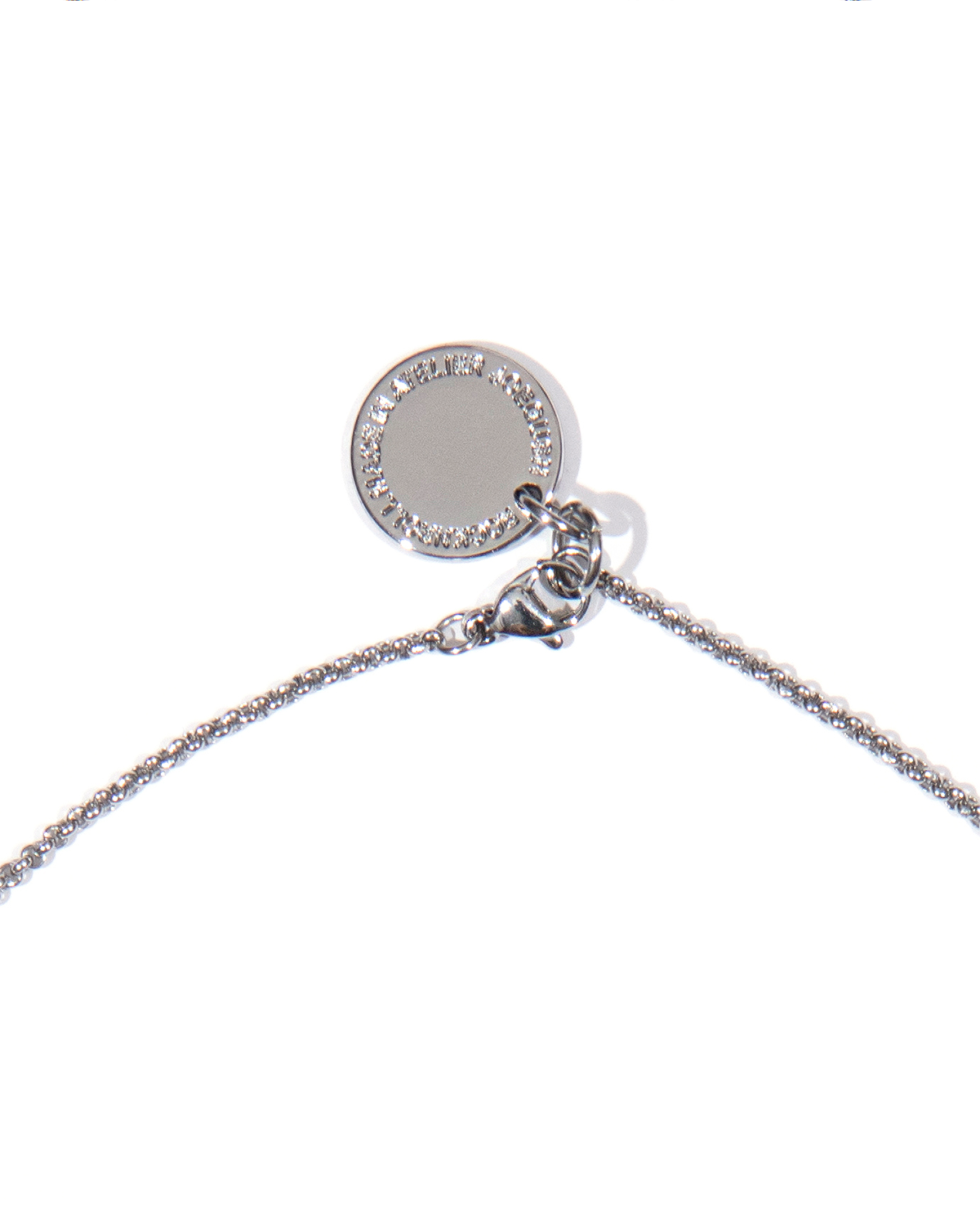 조거쉬(JOEGUSH) Mini Rosario Necklace (Baby Blue)