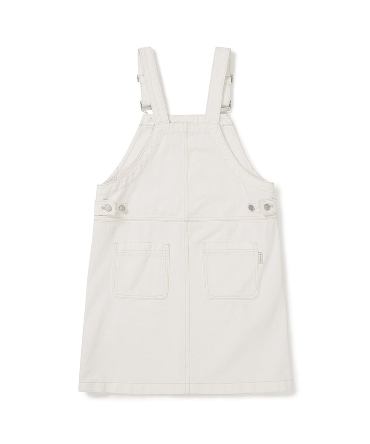 스노우피크 어패럴(SNOWPEAK APPAREL) 데님 오버롤 원피스 (S25ZWFOP77) Ivory