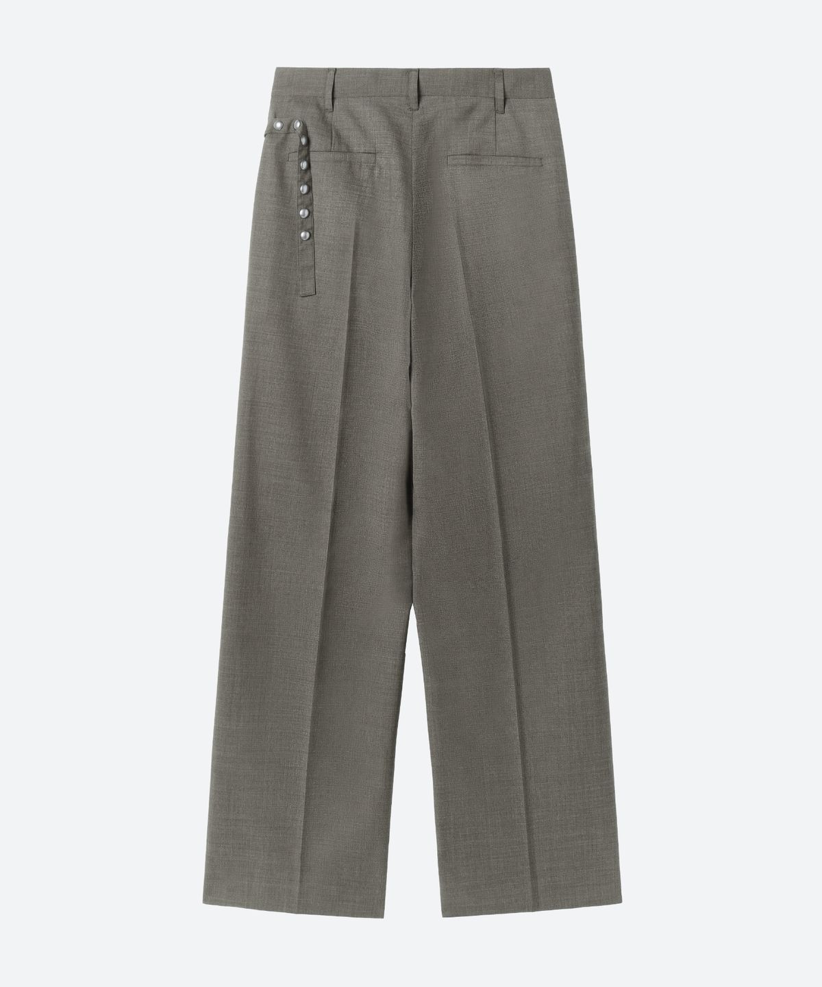 문선 아카이브(MOONSUN ARCHIVE) 2-Way Skirt Layered Pants / Greyish Brown