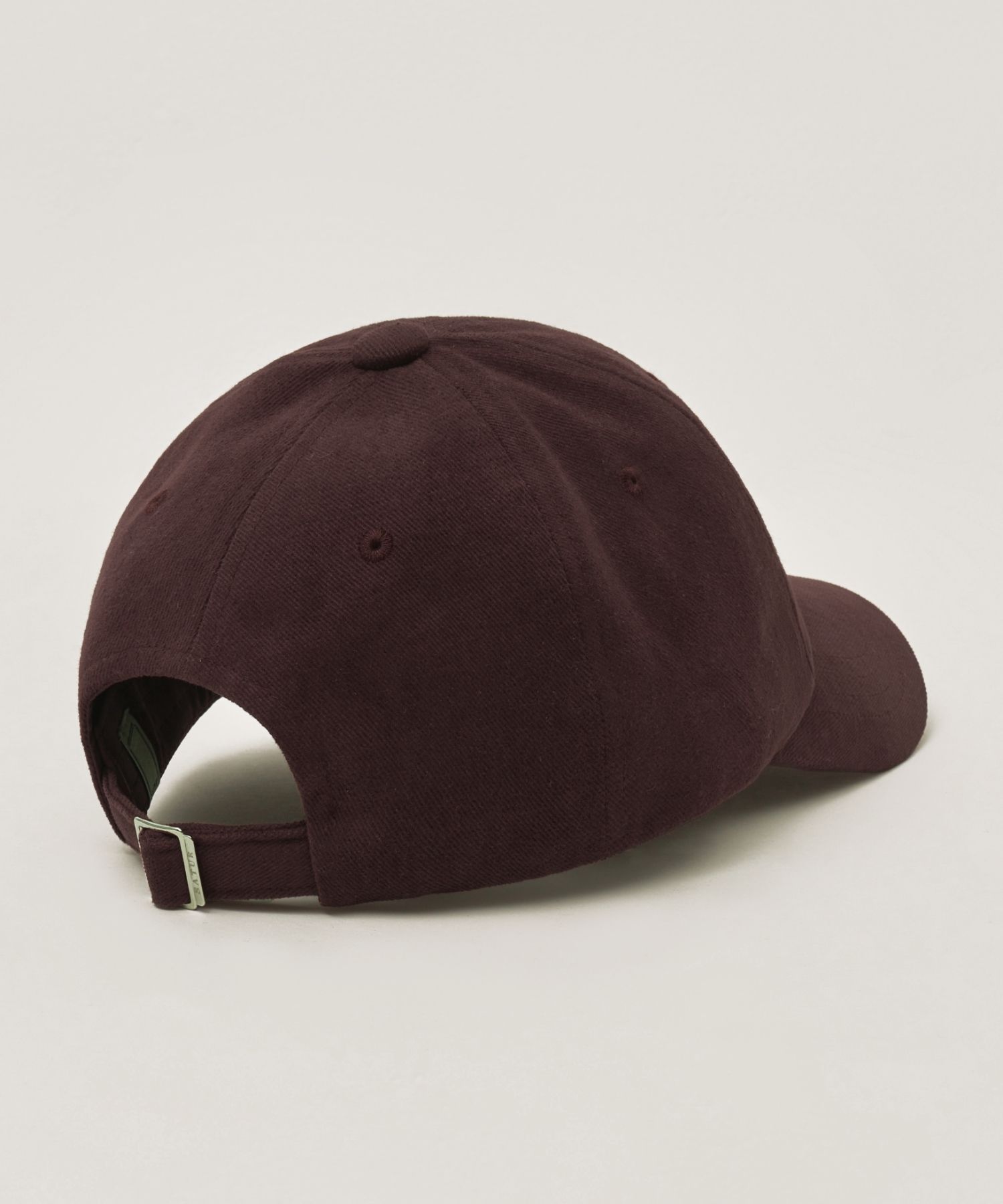 MUSINSA公式 | SATUR Bon Voyage 5 Panel Ball Cap Burgundy
