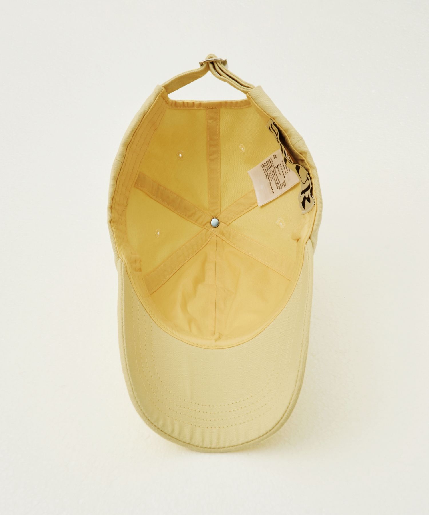 MUSINSA | SATUR Vintage Casual Applique Ball Cap Yellow
