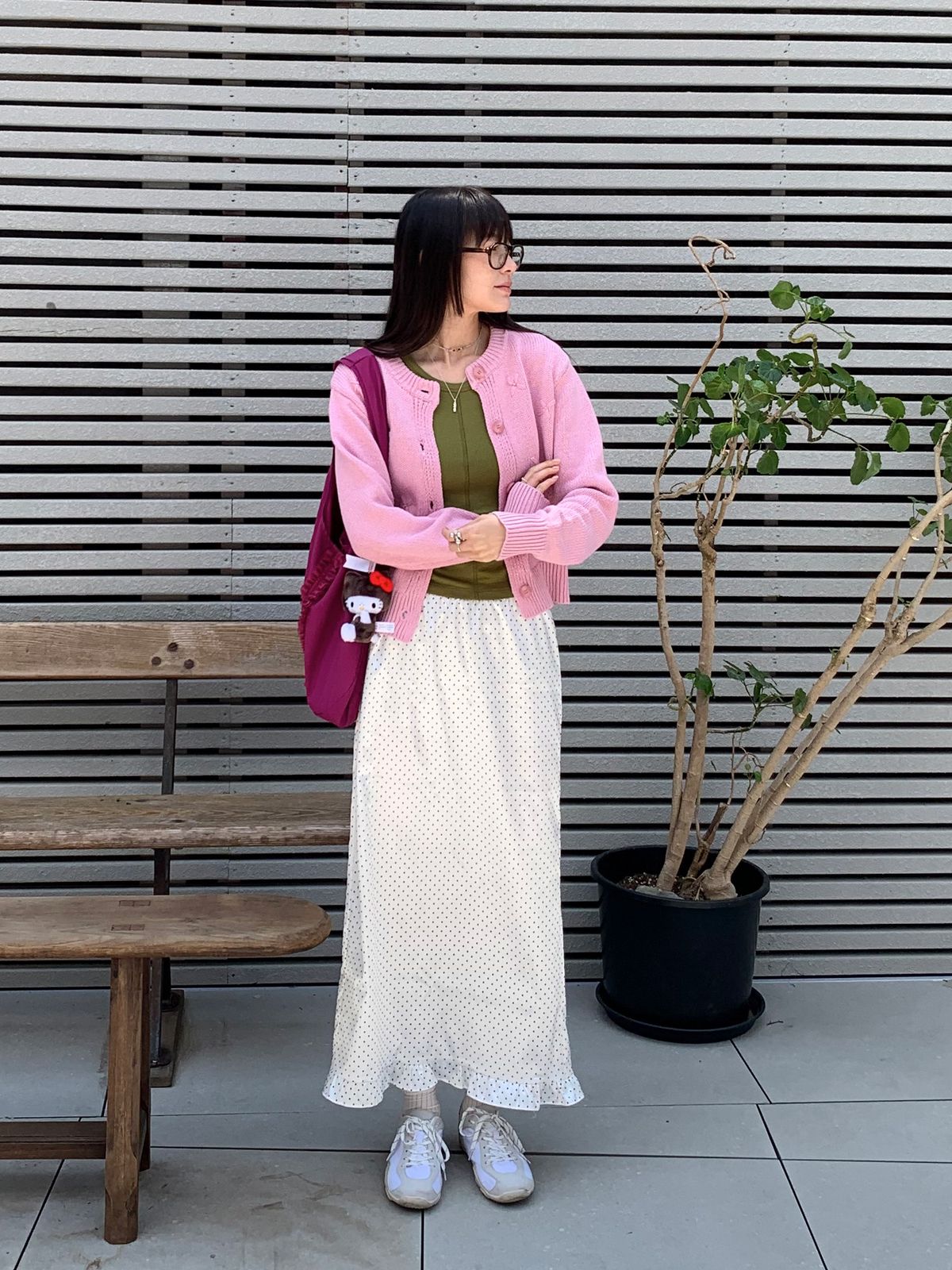 마조네(MA JOURNEE) FRILL LAYERED LONG SKIRT_WHITE