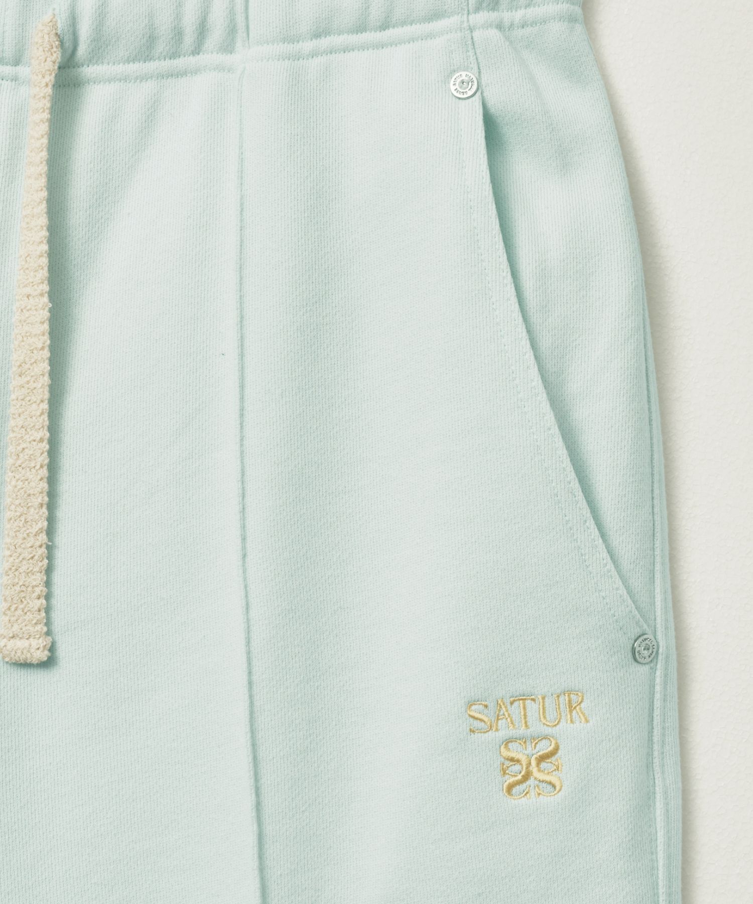 MUSINSA公式 | SATUR Etna Lounge Straight Sweatpants Ice Blue