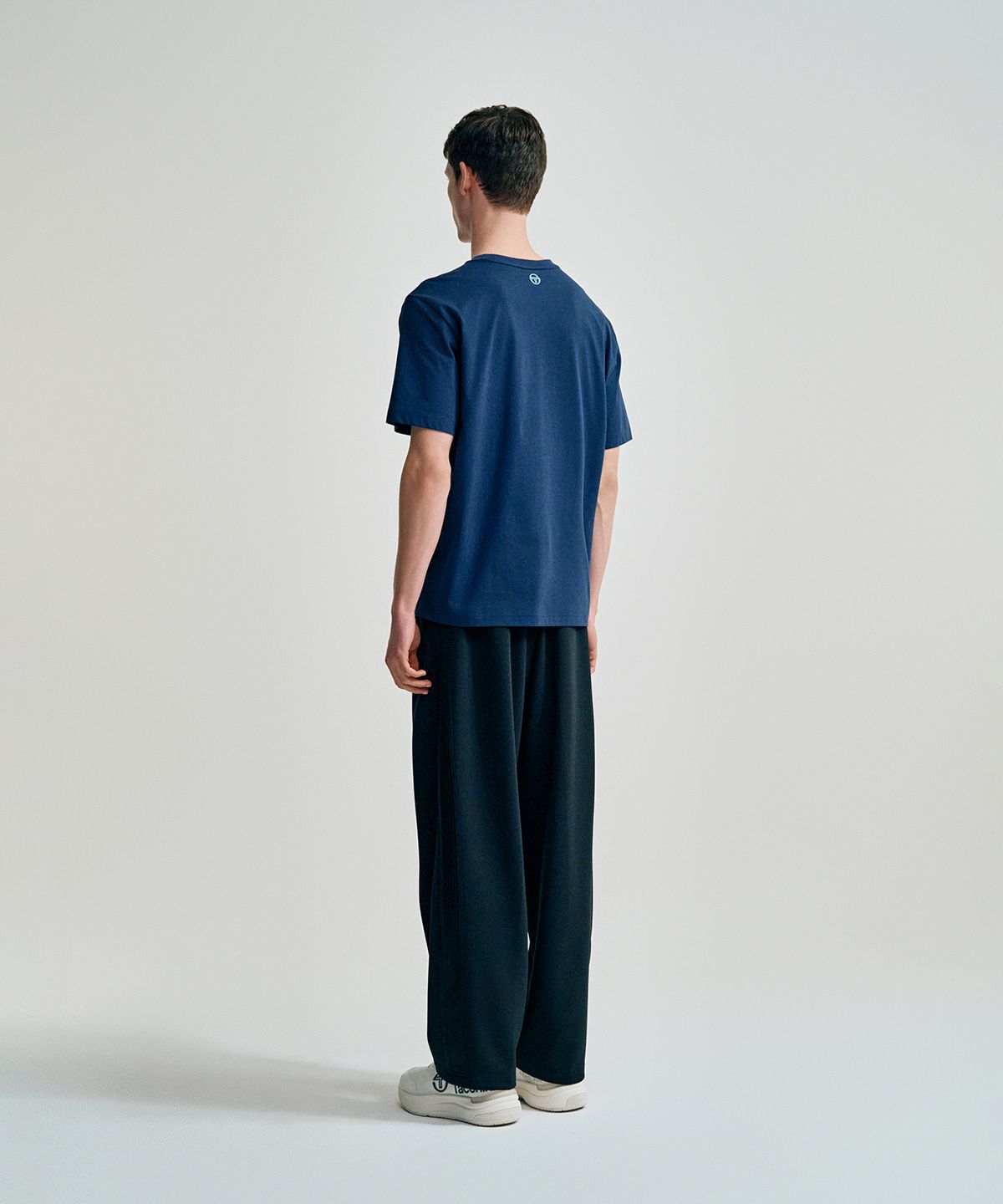 세르지오 타키니(SERGIO TACCHINI) U 쿨매치 아트웍 반팔 티셔츠 (Navy)