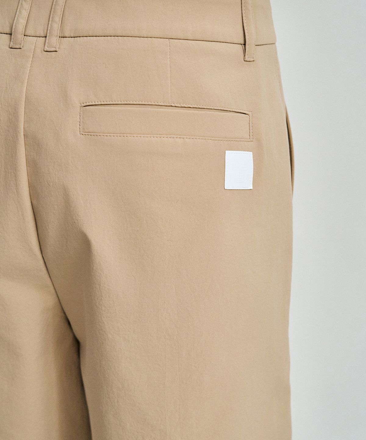 세르지오 타키니(SERGIO TACCHINI) M 코튼라이크 우븐 버뮤다 팬츠 (D.Beige)