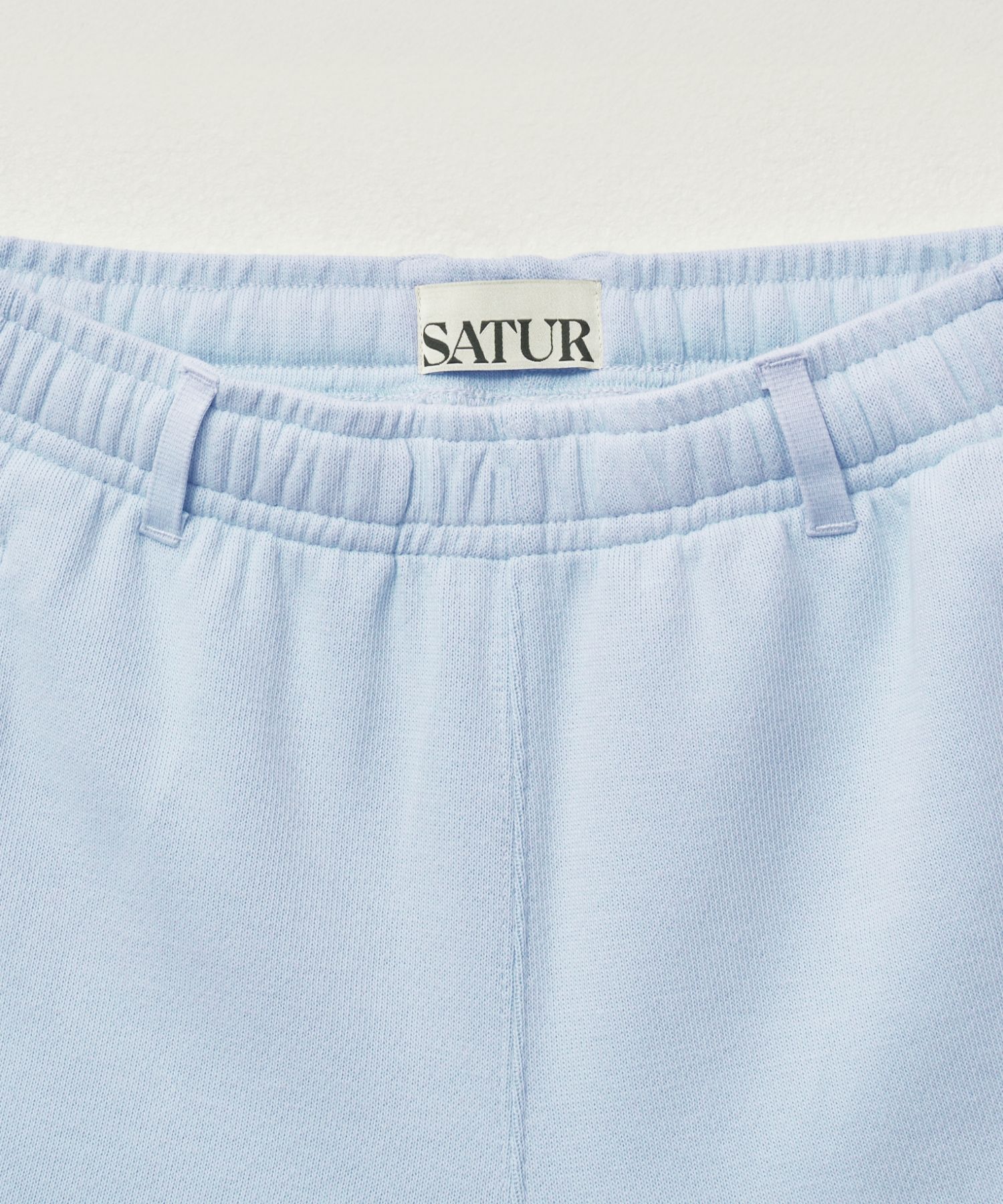 MUSINSA | SATUR (W) Lawton All Day Track Shorts Sky Blue