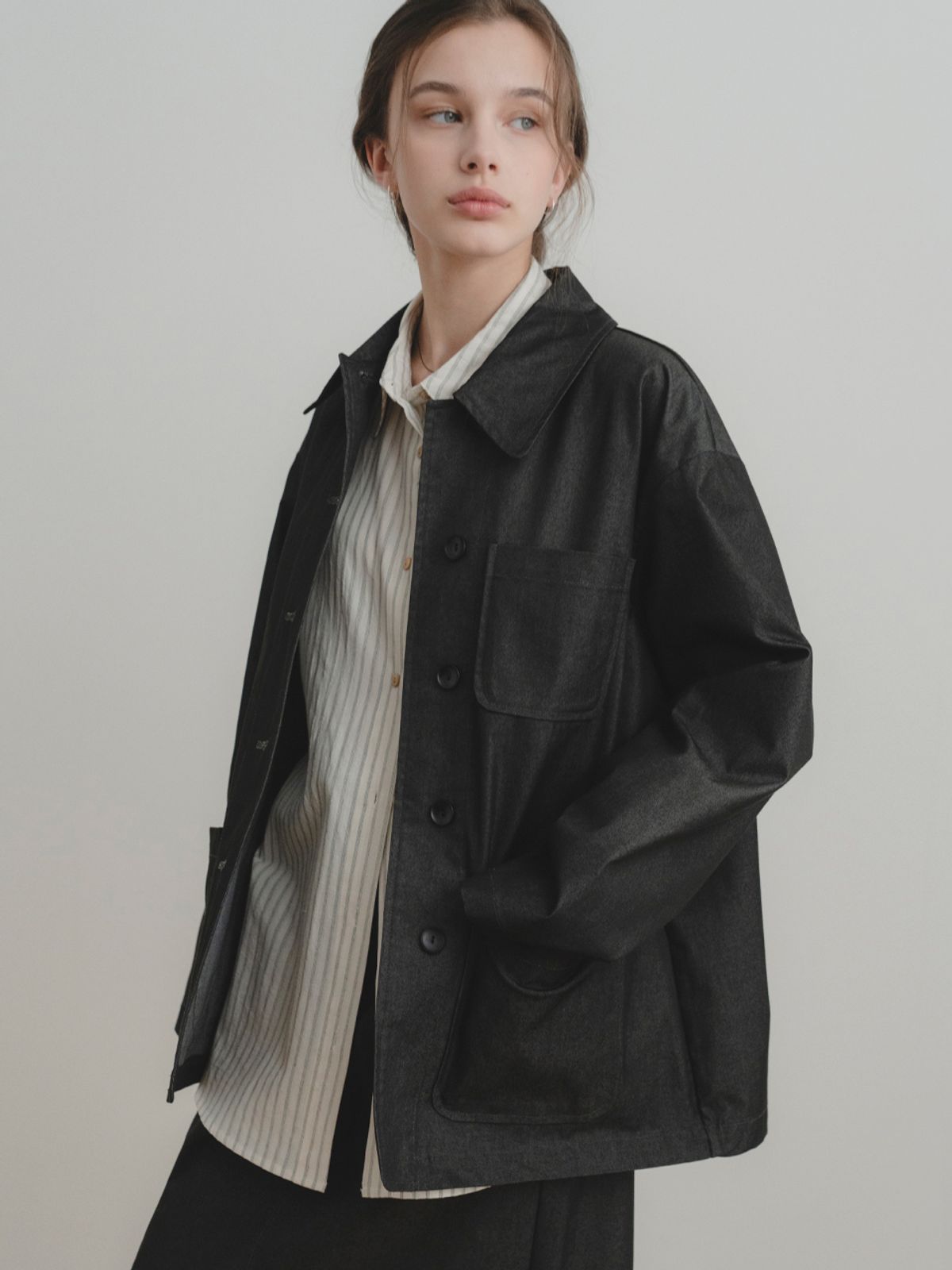 더미튼(THEMITTEN) Balm round jacket (2color)