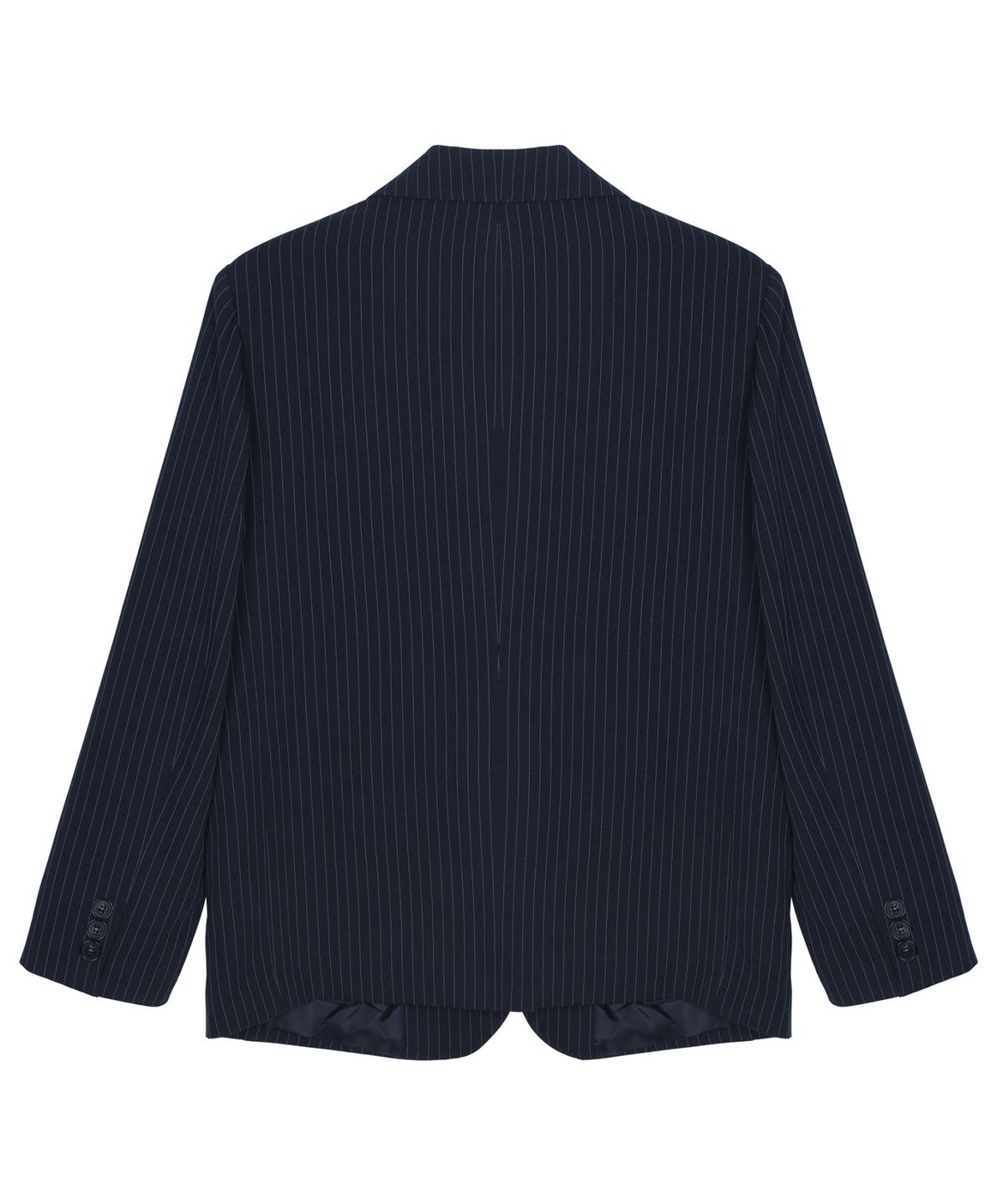 닉앤니콜(NICK&NICOLE) TAILORED STRIPE SINGLE JACKET_NAVY