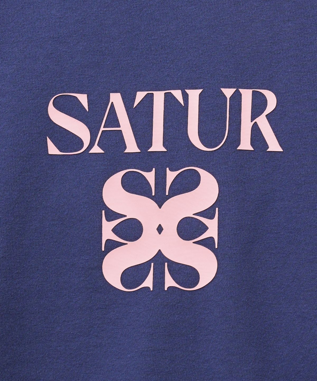 세터(SATUR) (W) 아페로 볼륨 슬리브 크롭 스웨트셔츠 퍼플