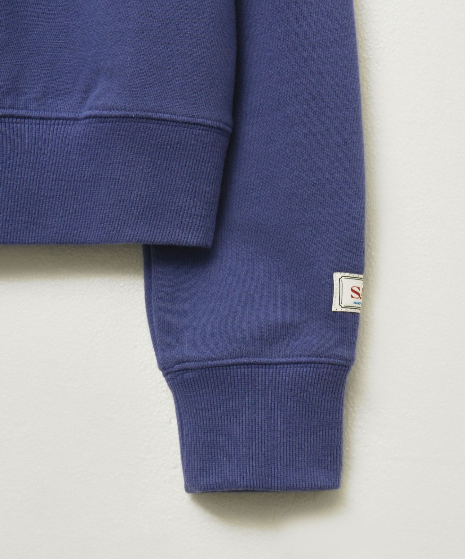◆25SS SATUR Apero Volume Sleeve Crop Sweatshirt/4色◆ MUSINSA | SATUR (W) Apero Volume Sleeve Crop Sweatshirt Purple