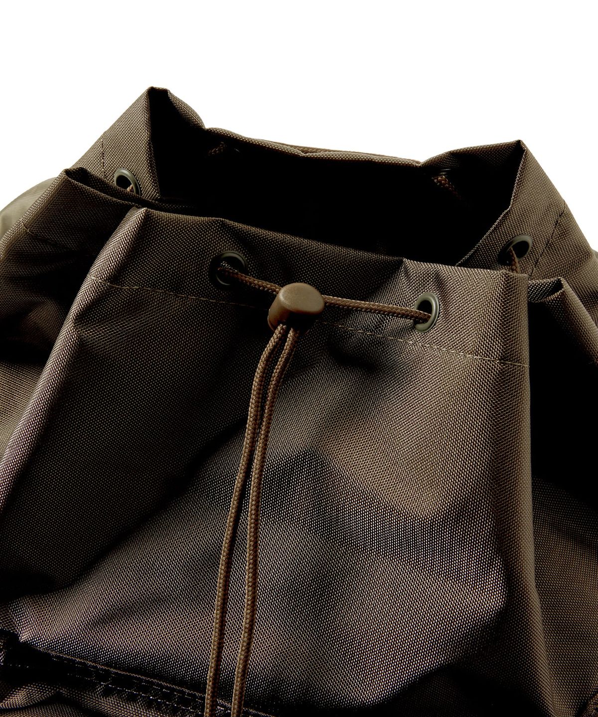 디스이즈네버댓(THISISNEVERTHAT) Nylon Rucksack Brown