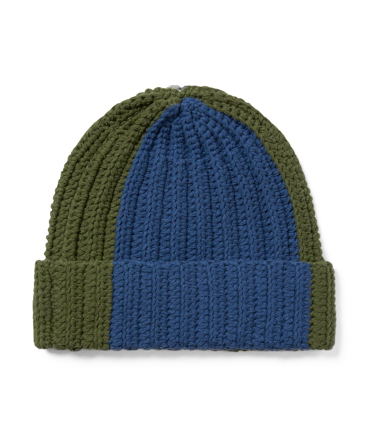 디스이즈네버댓(THISISNEVERTHAT) Multicolor Crochet Beanie Green