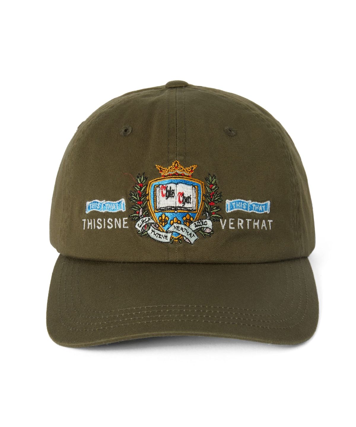 디스이즈네버댓(THISISNEVERTHAT) Crest Cap Green