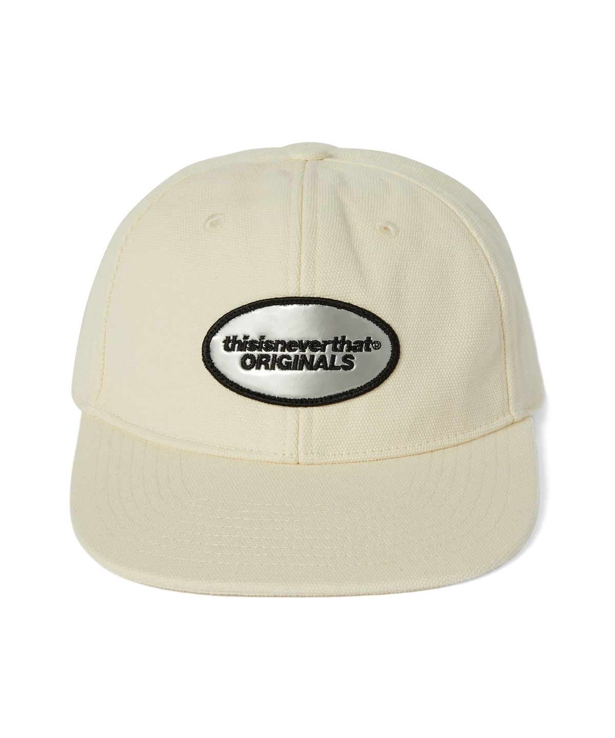 디스이즈네버댓(THISISNEVERTHAT) Canvas Patch Cap Off White