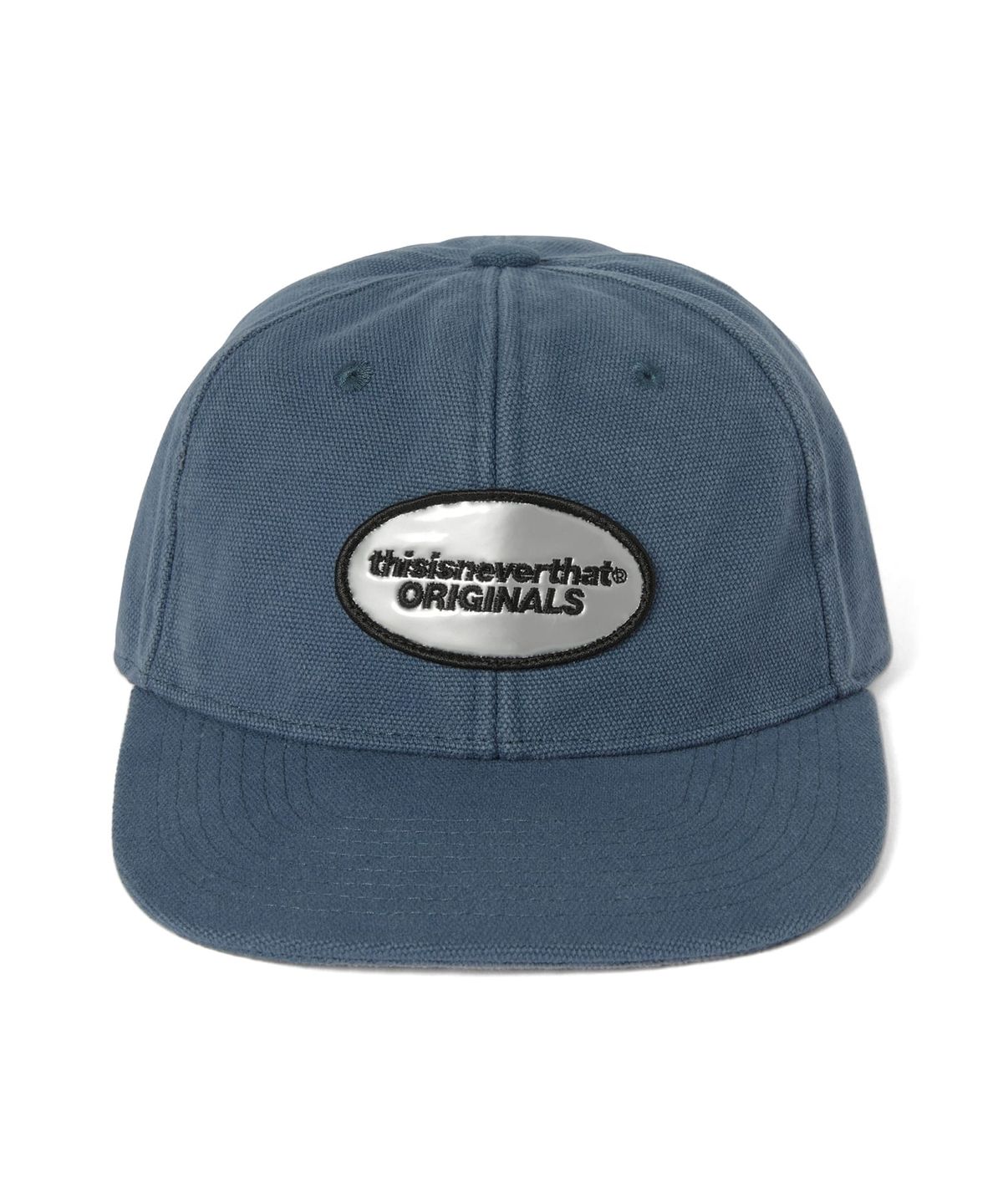 디스이즈네버댓(THISISNEVERTHAT) Canvas Patch Cap Dusty Blue