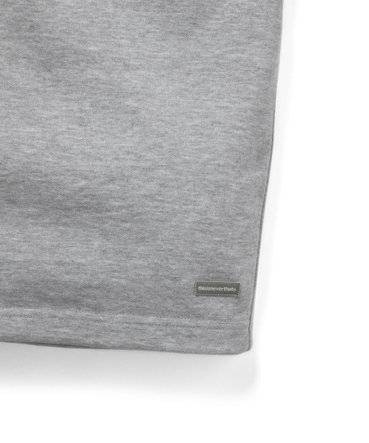 디스이즈네버댓(THISISNEVERTHAT) (SS25) T.N.T. Classic HDP Sweatshort Heather Grey